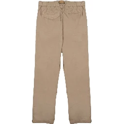 PANTALONE IN COTONE CON CINTURA