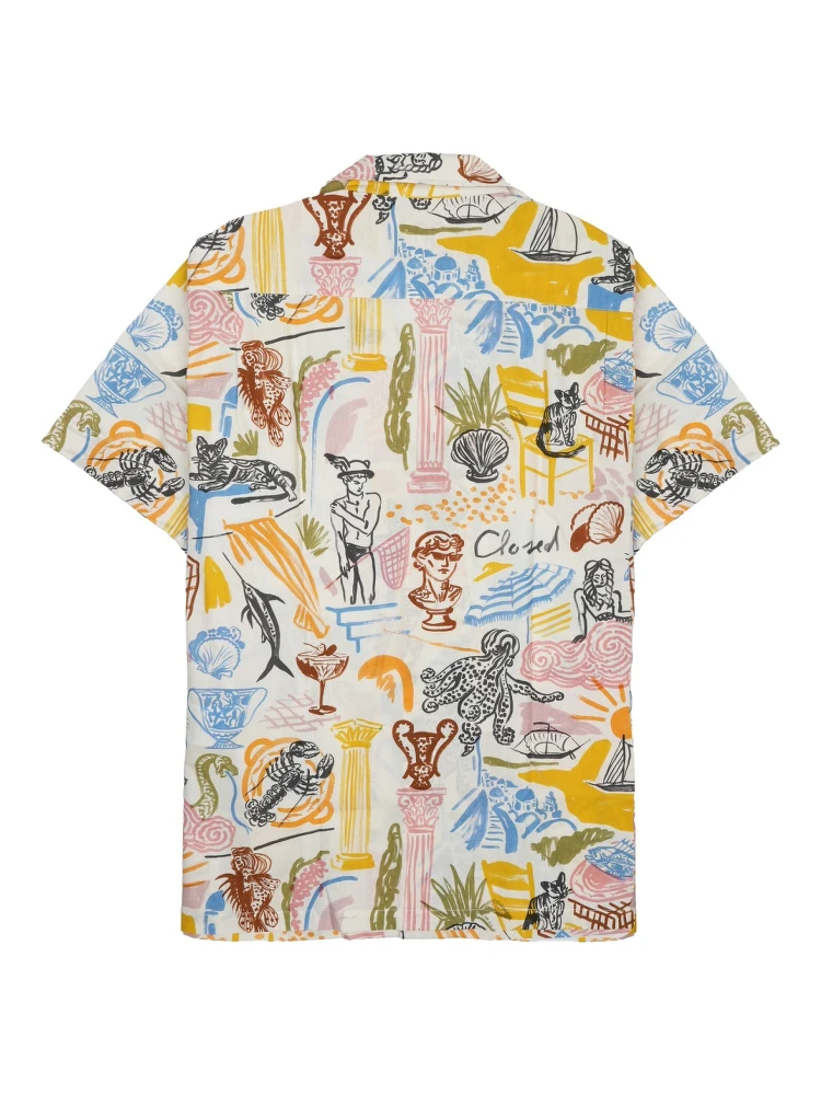 CAMICIA IN COTONE CON STAMPA alternative
