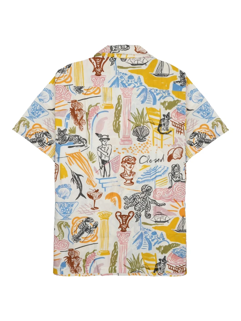 CAMICIA IN COTONE CON STAMPA