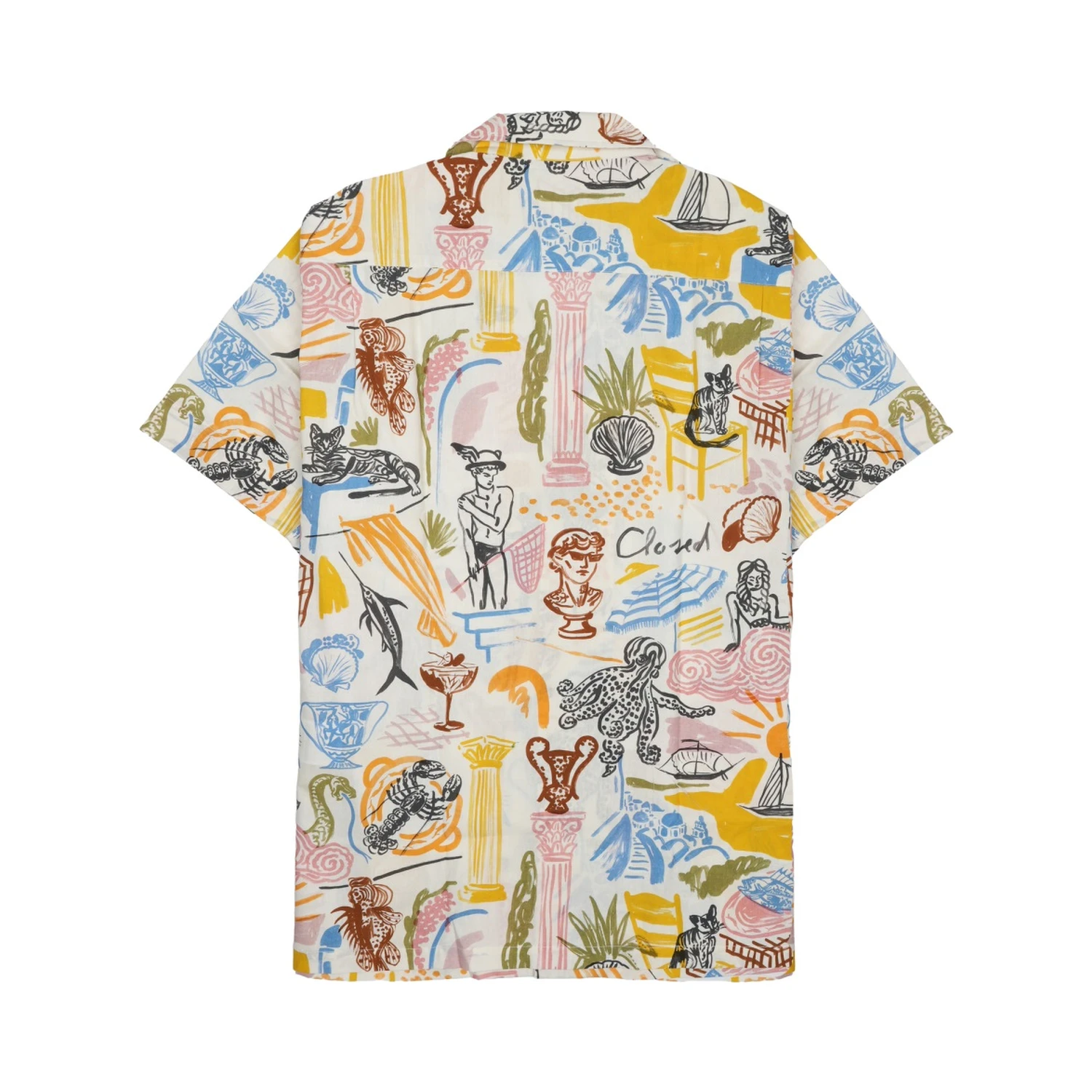 CAMICIA IN COTONE CON STAMPA