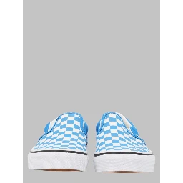 classic slip-on color theory checkerboard bright azure