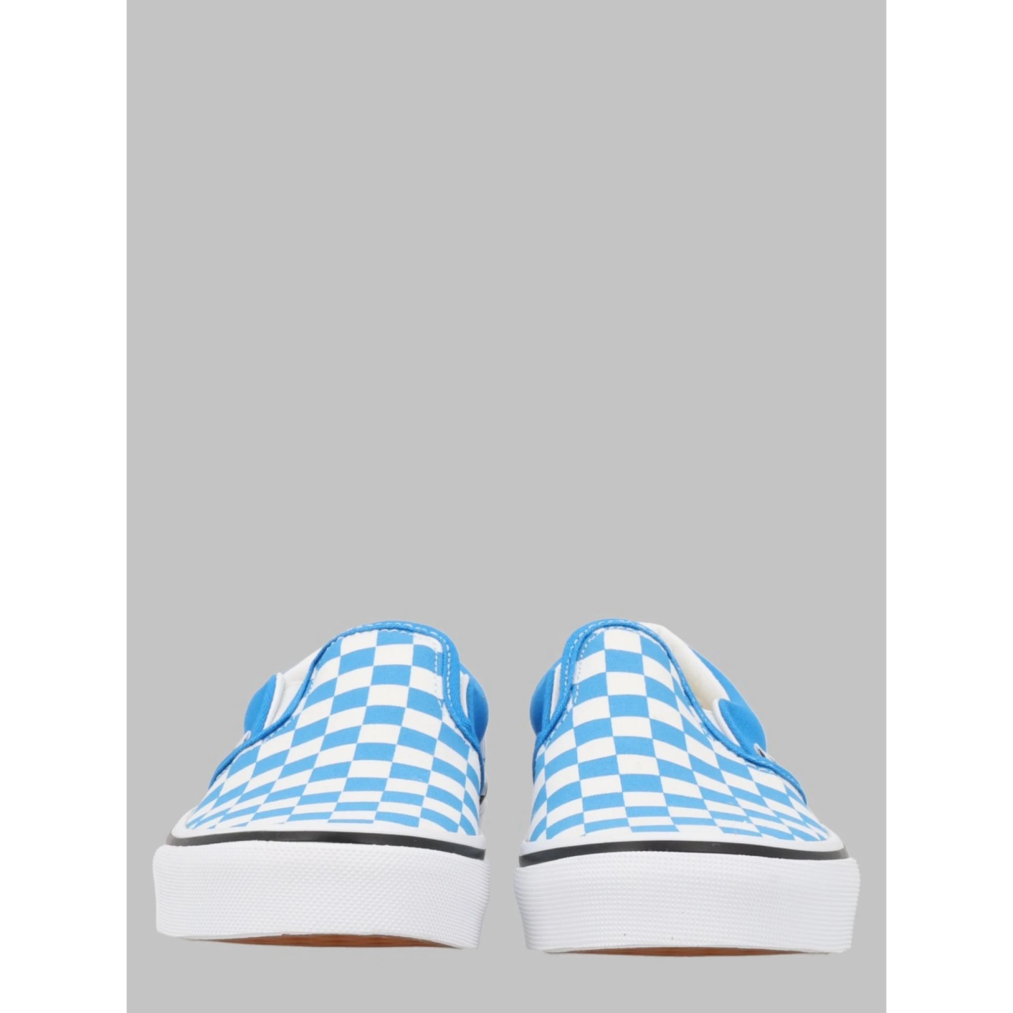 classic slip-on color theory checkerboard bright azure