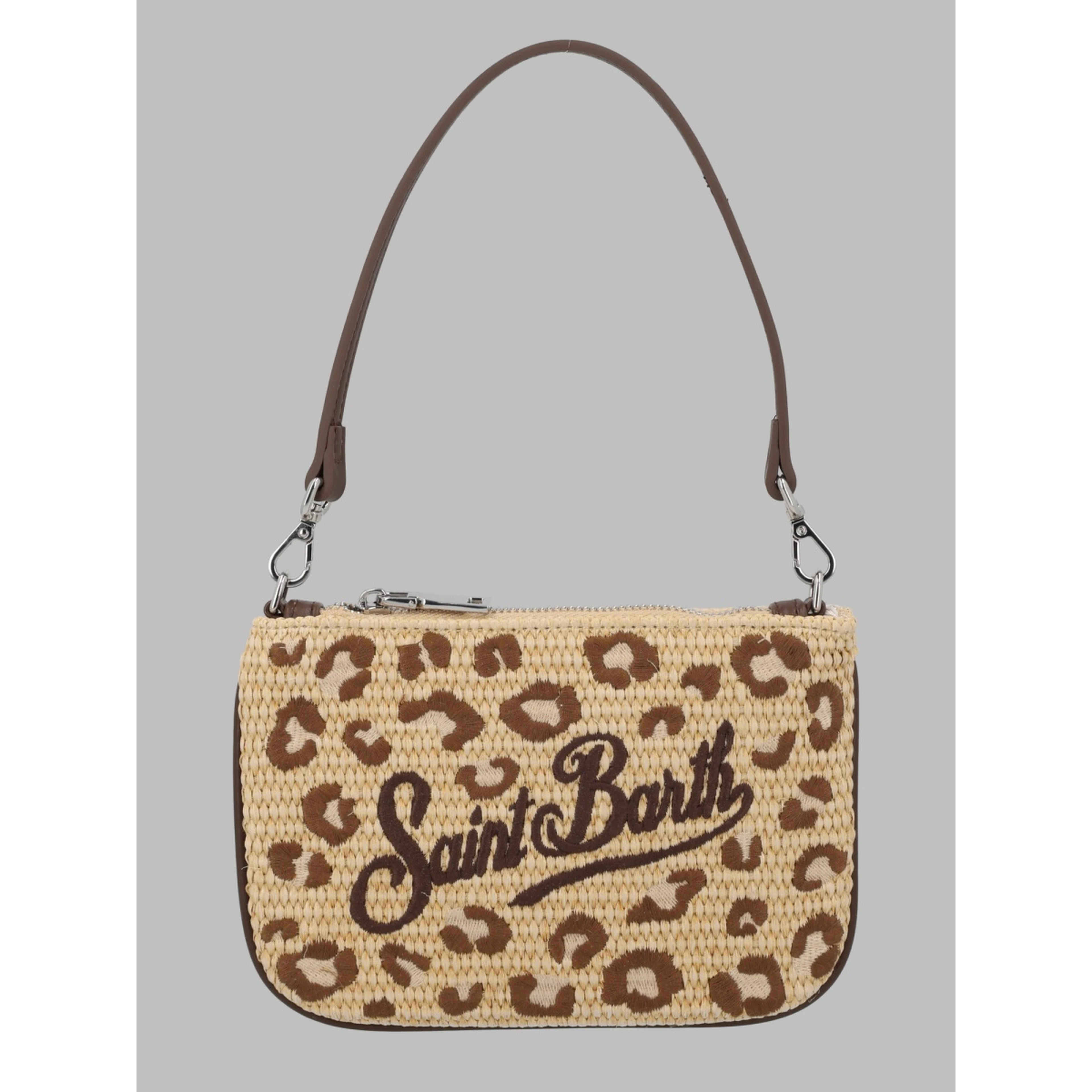 POCHETTE "PARISIENNE" MINI EFFETTO PAGLIA