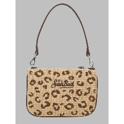 POCHETTE "PARISIENNE" MINI EFFETTO PAGLIA