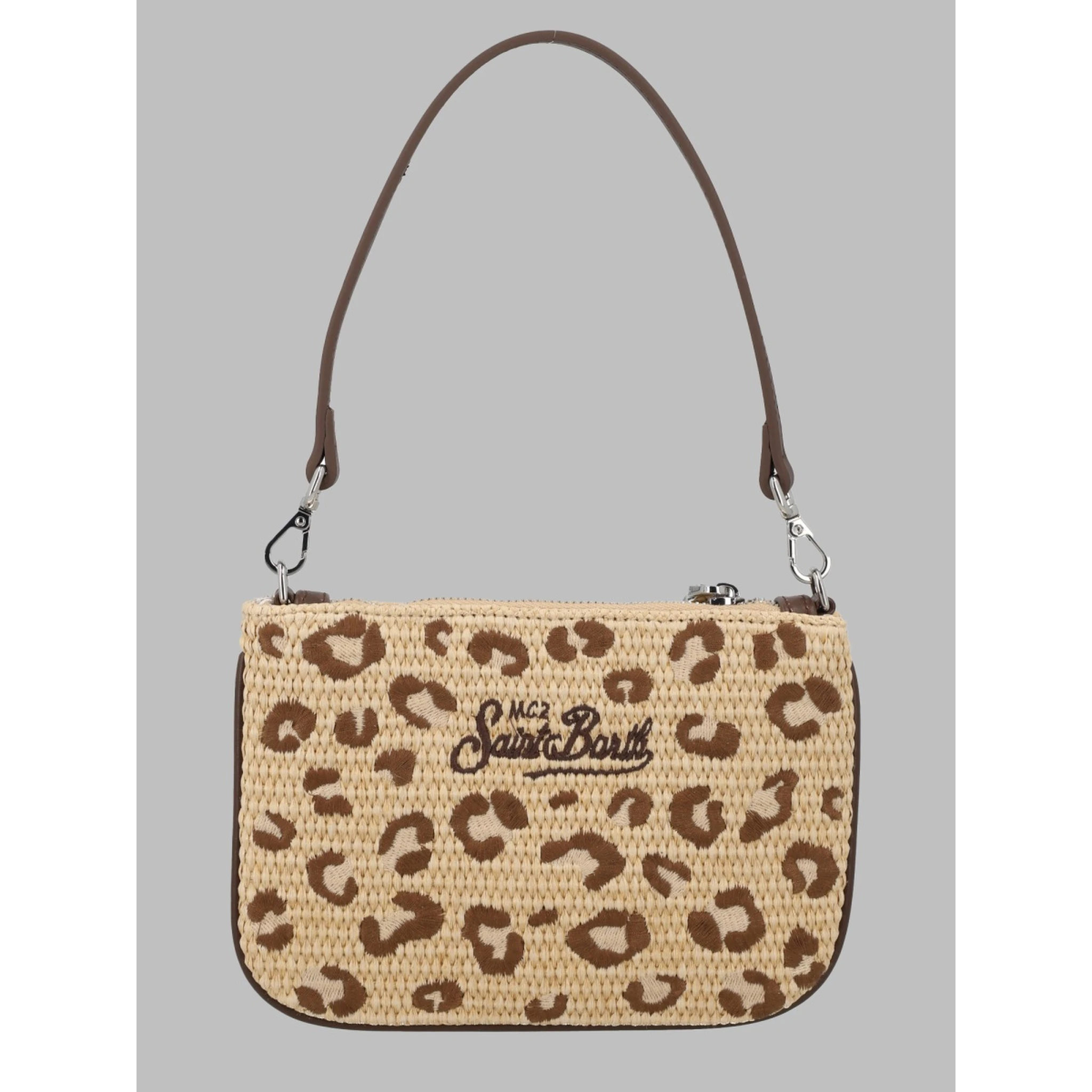POCHETTE "PARISIENNE" MINI EFFETTO PAGLIA