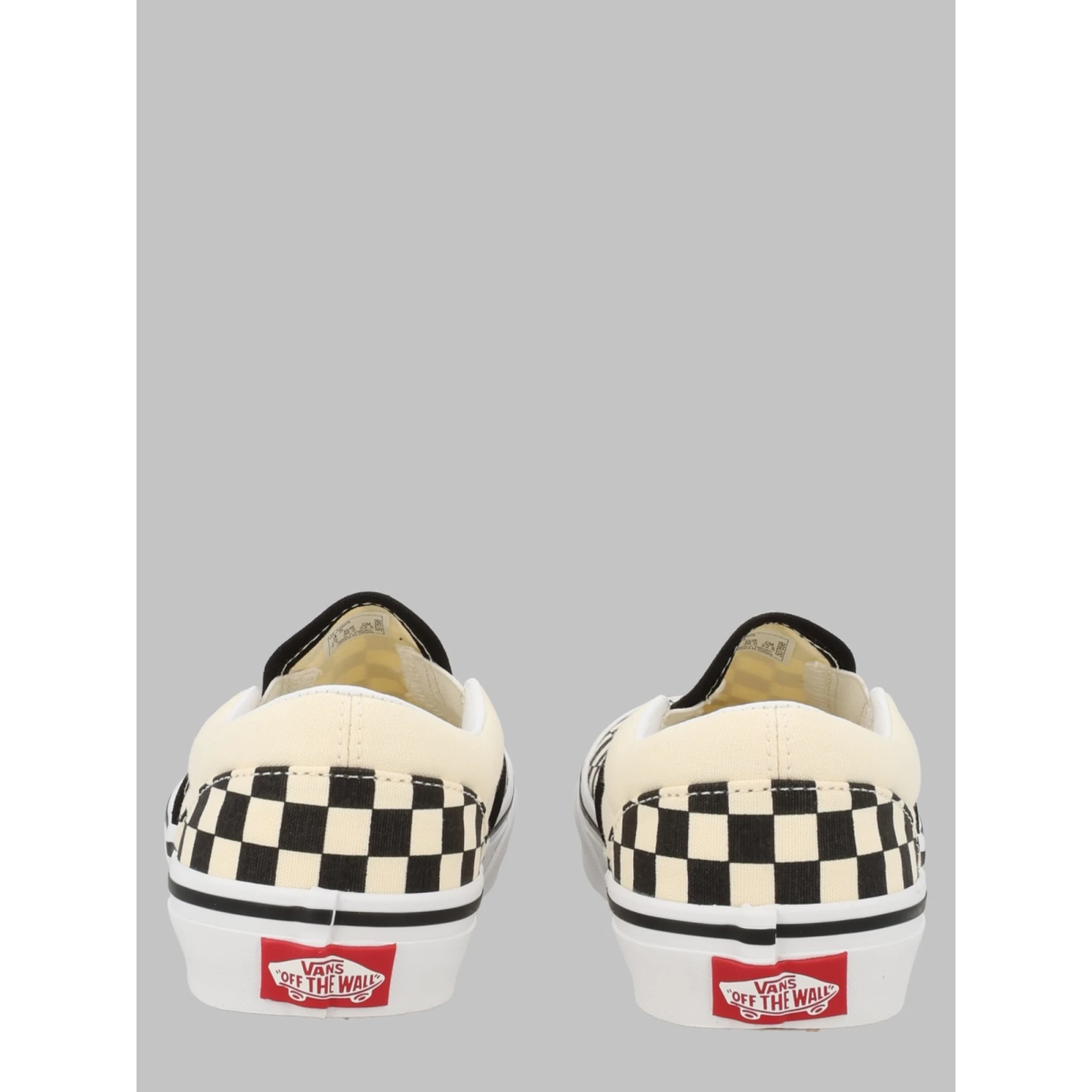 classic slip-on blk&whtchckerboard/wht