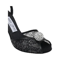 Jimmy Choo With Heel Black