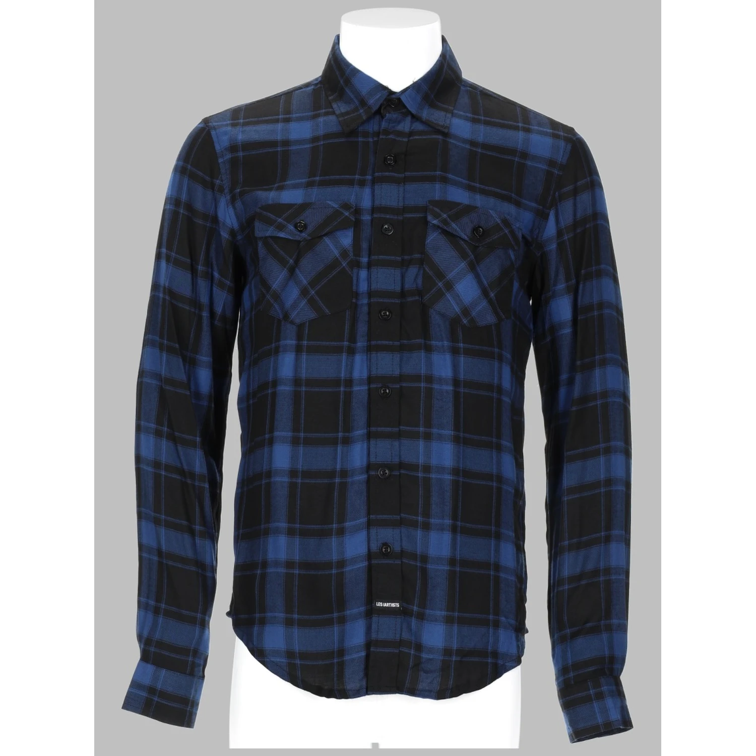 CAMICIA A QUADRI CON LOGO