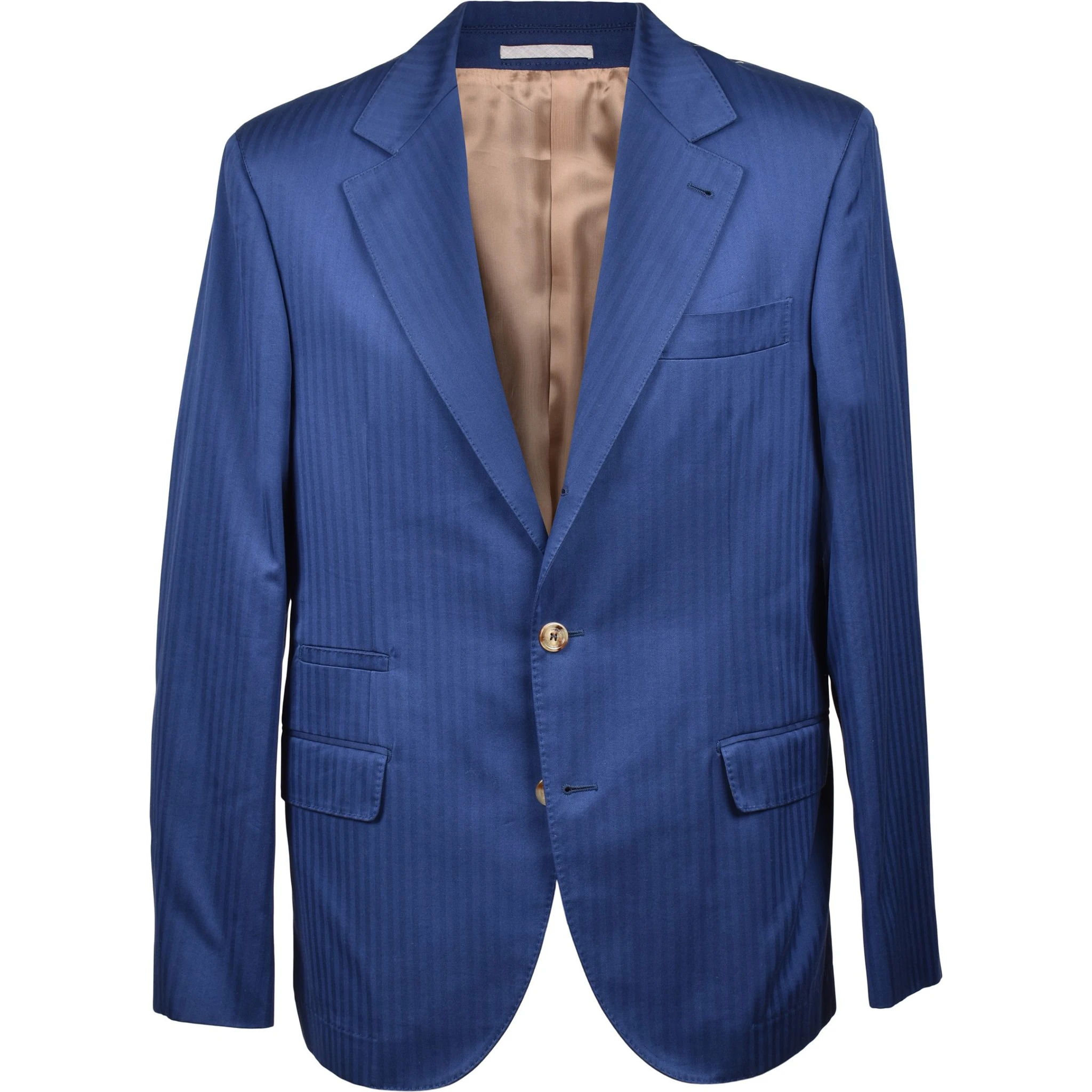 Bicolor Cotton Blazer