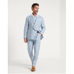 Light Blue Linen Blazer