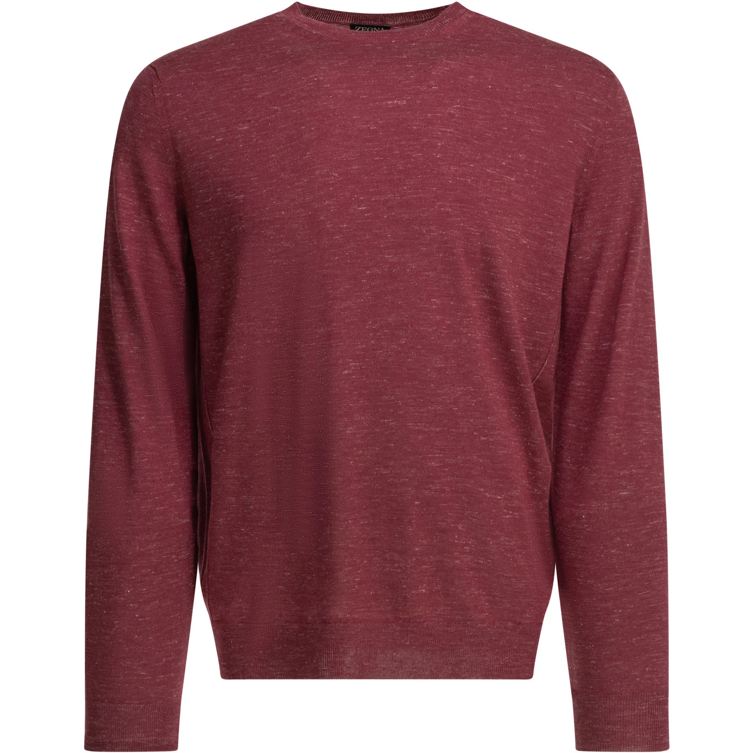 Crewneck knitwear in cashmere and silk blend