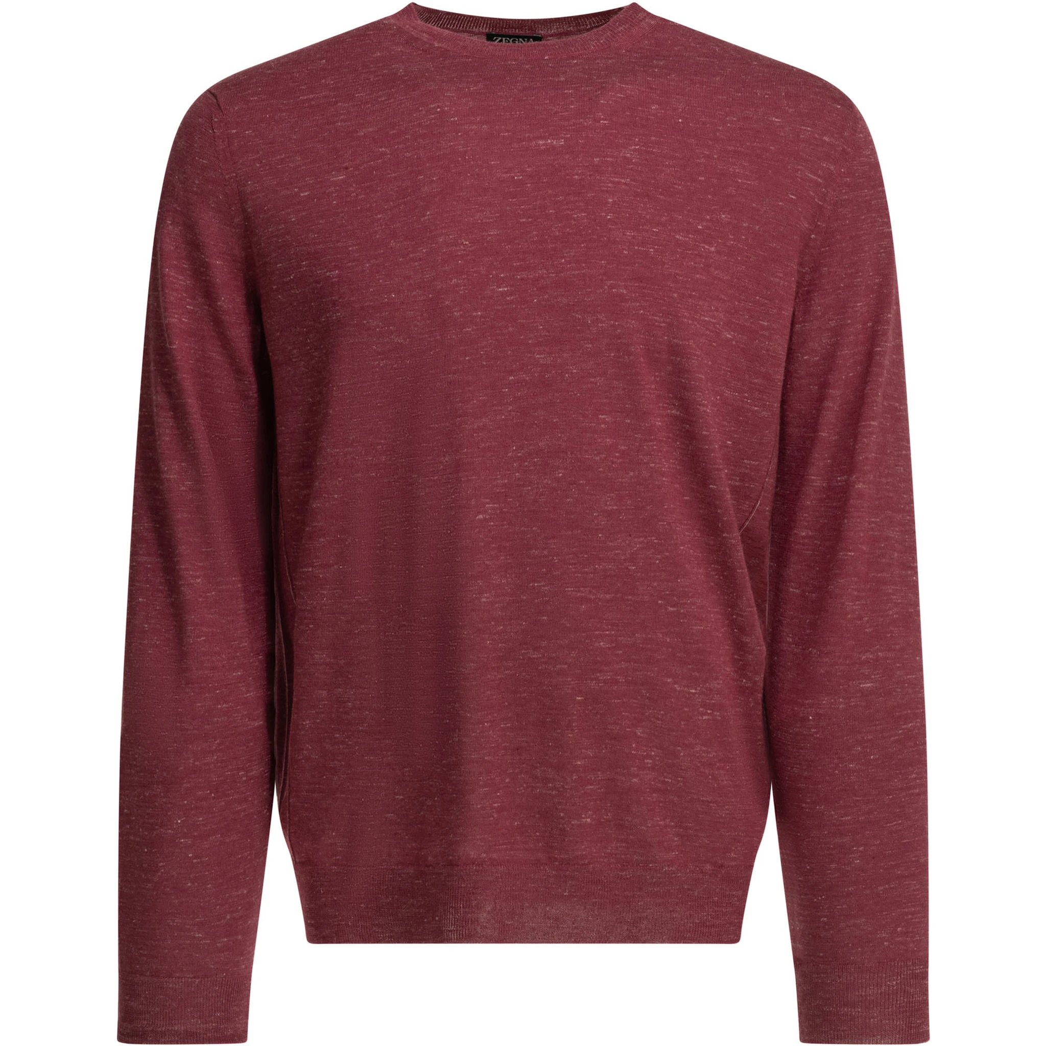 Crewneck knitwear in cashmere and silk blend