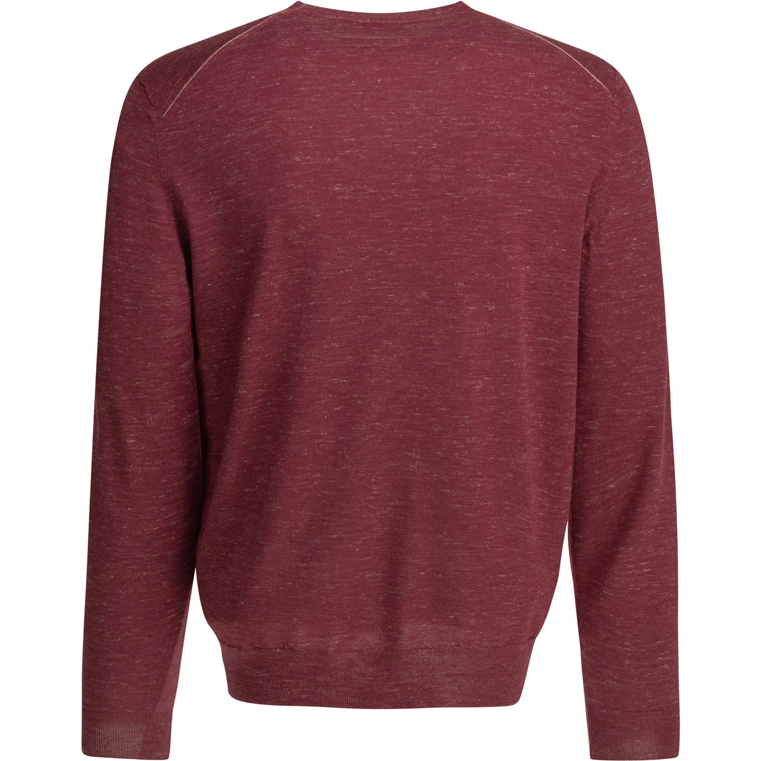 Crewneck knitwear in cashmere and silk blend