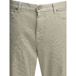 "Roccia" linen jeans