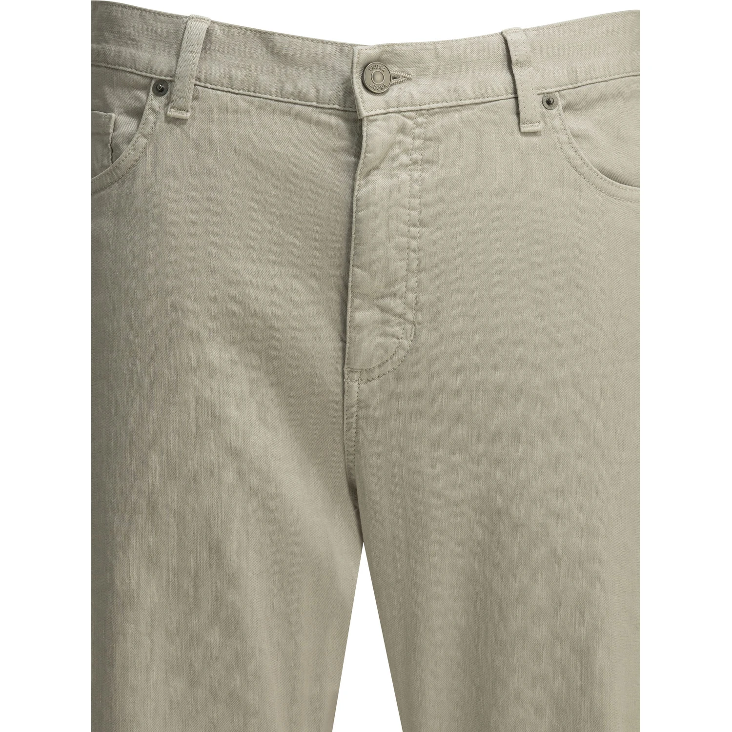 "Roccia" linen jeans
