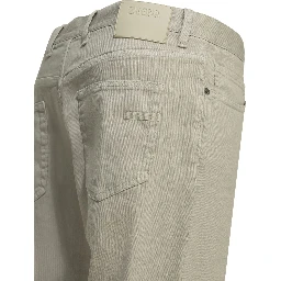 "Roccia" linen jeans