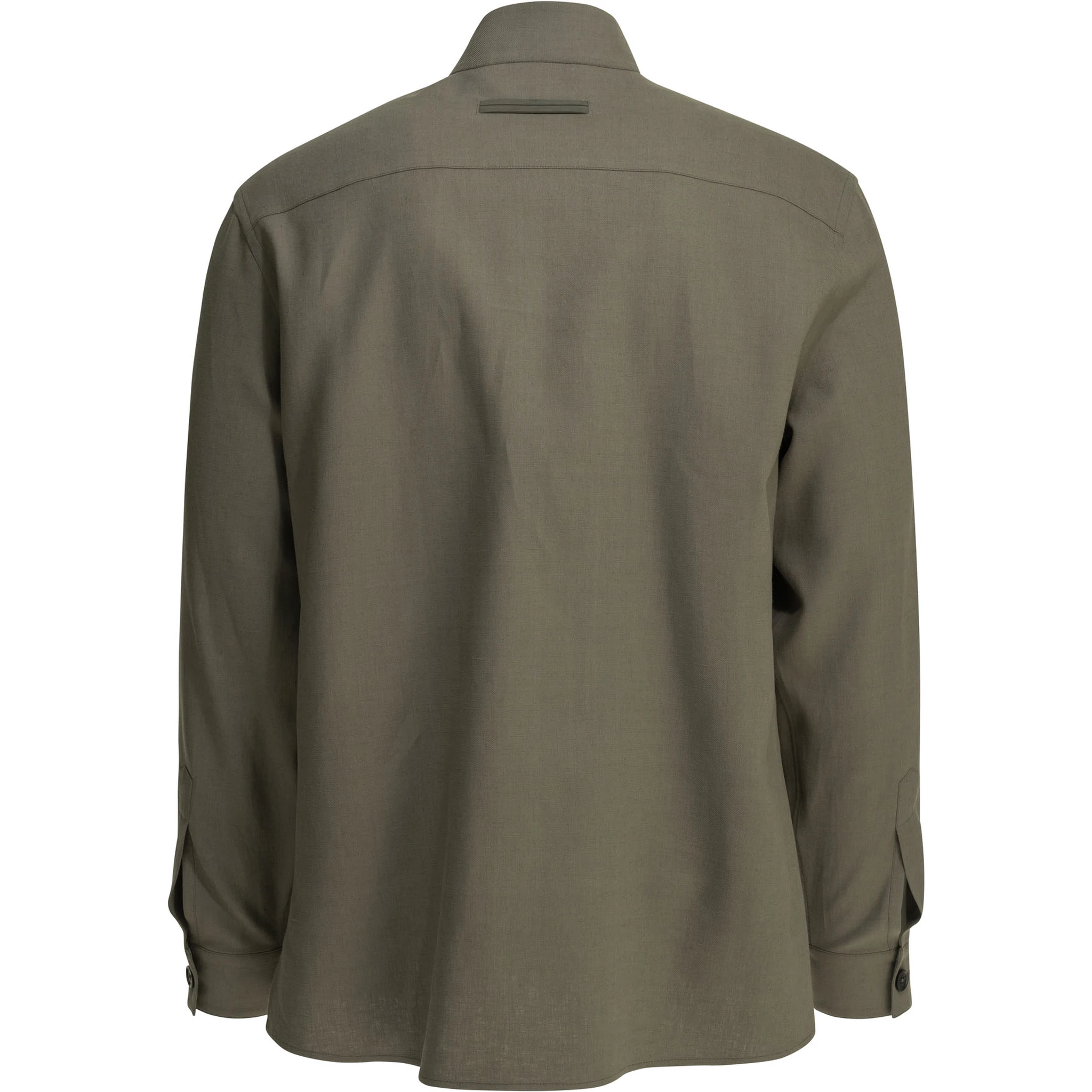 Overshirt jacket with pockets