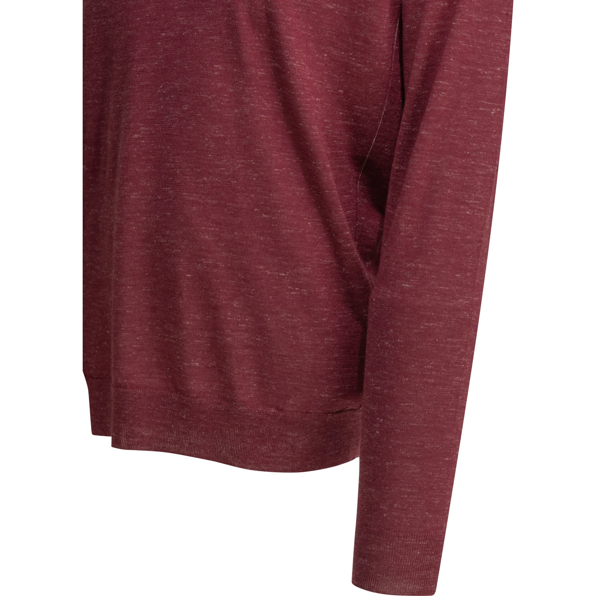 Crewneck knitwear in cashmere and silk blend