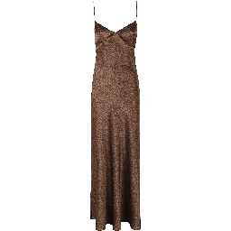 LONG SILK DRESS