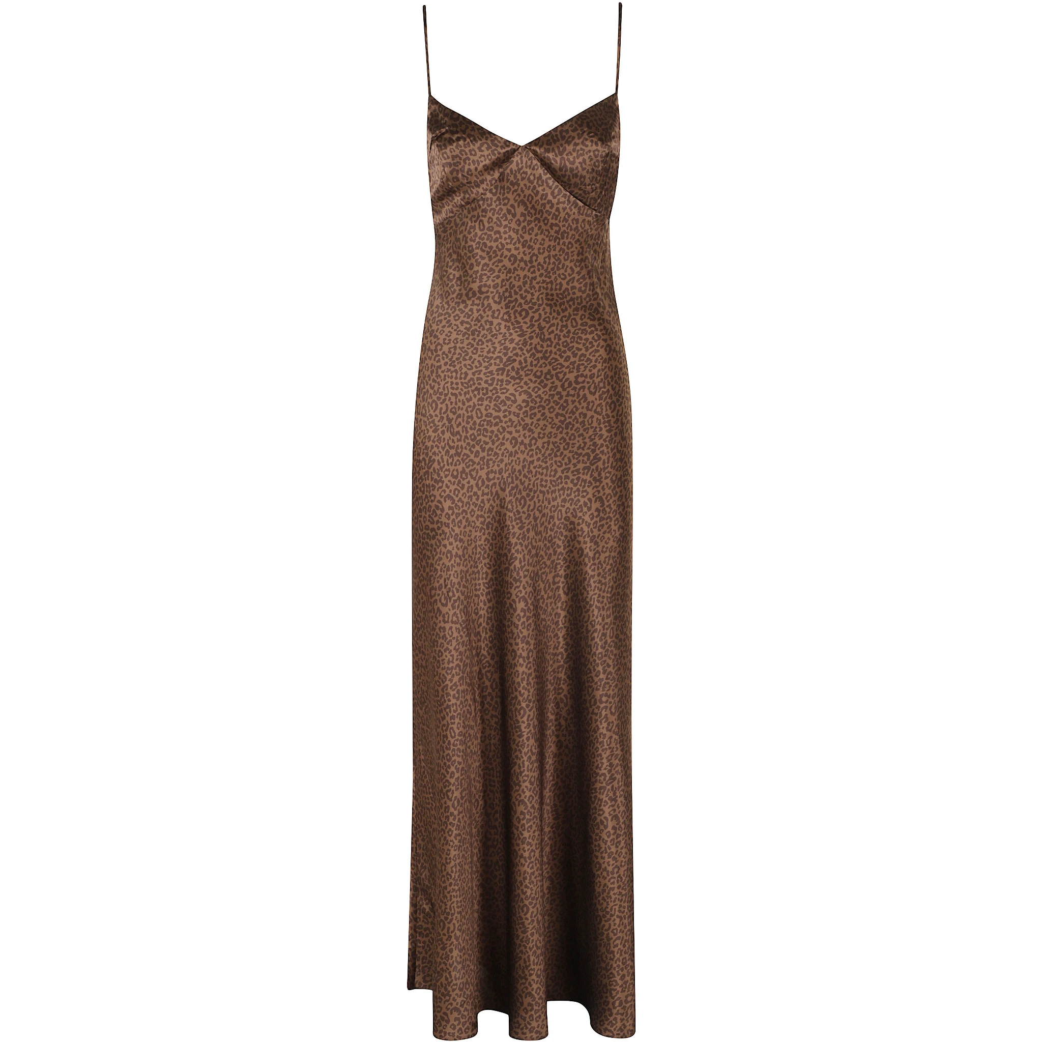 LONG SILK DRESS