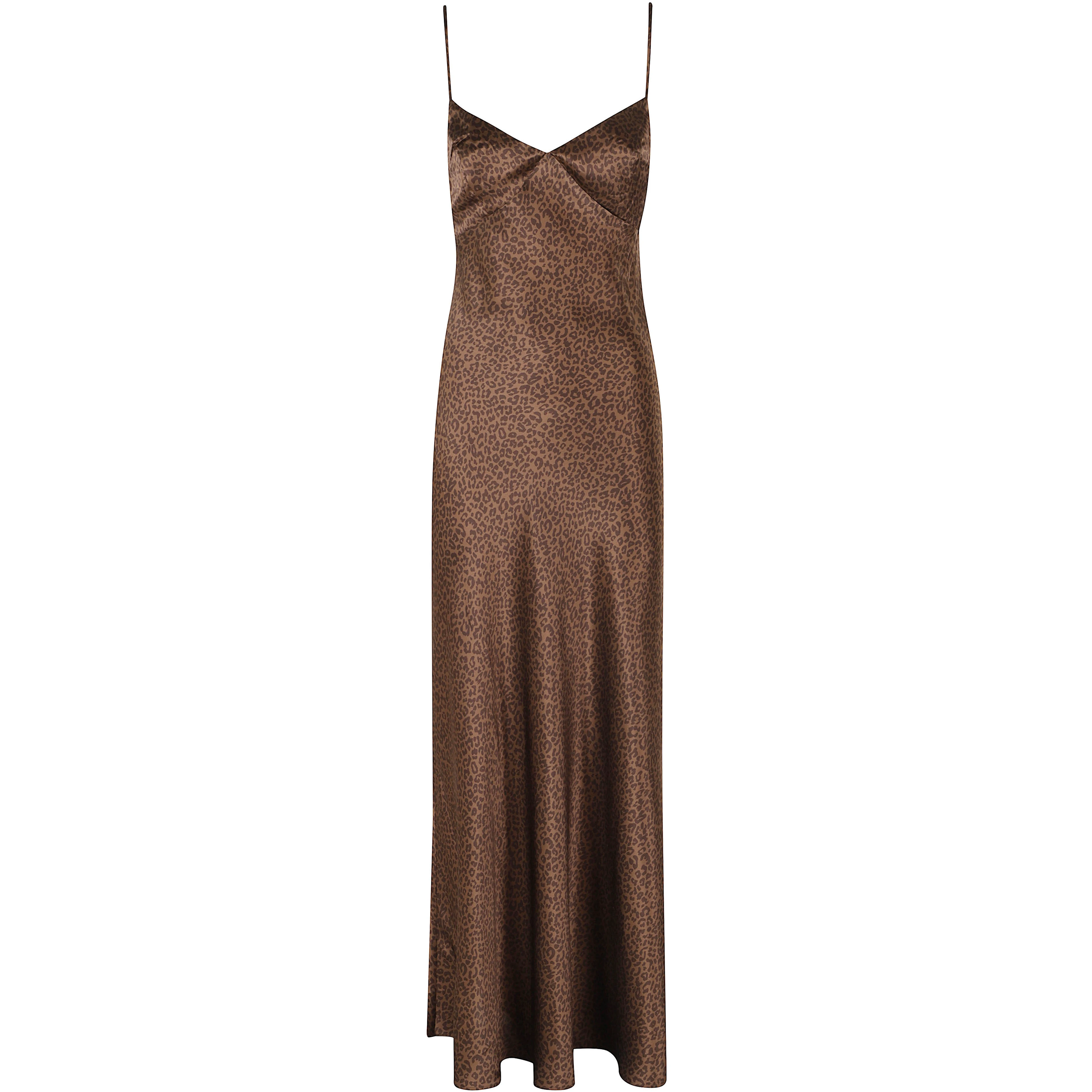 LONG SILK DRESS