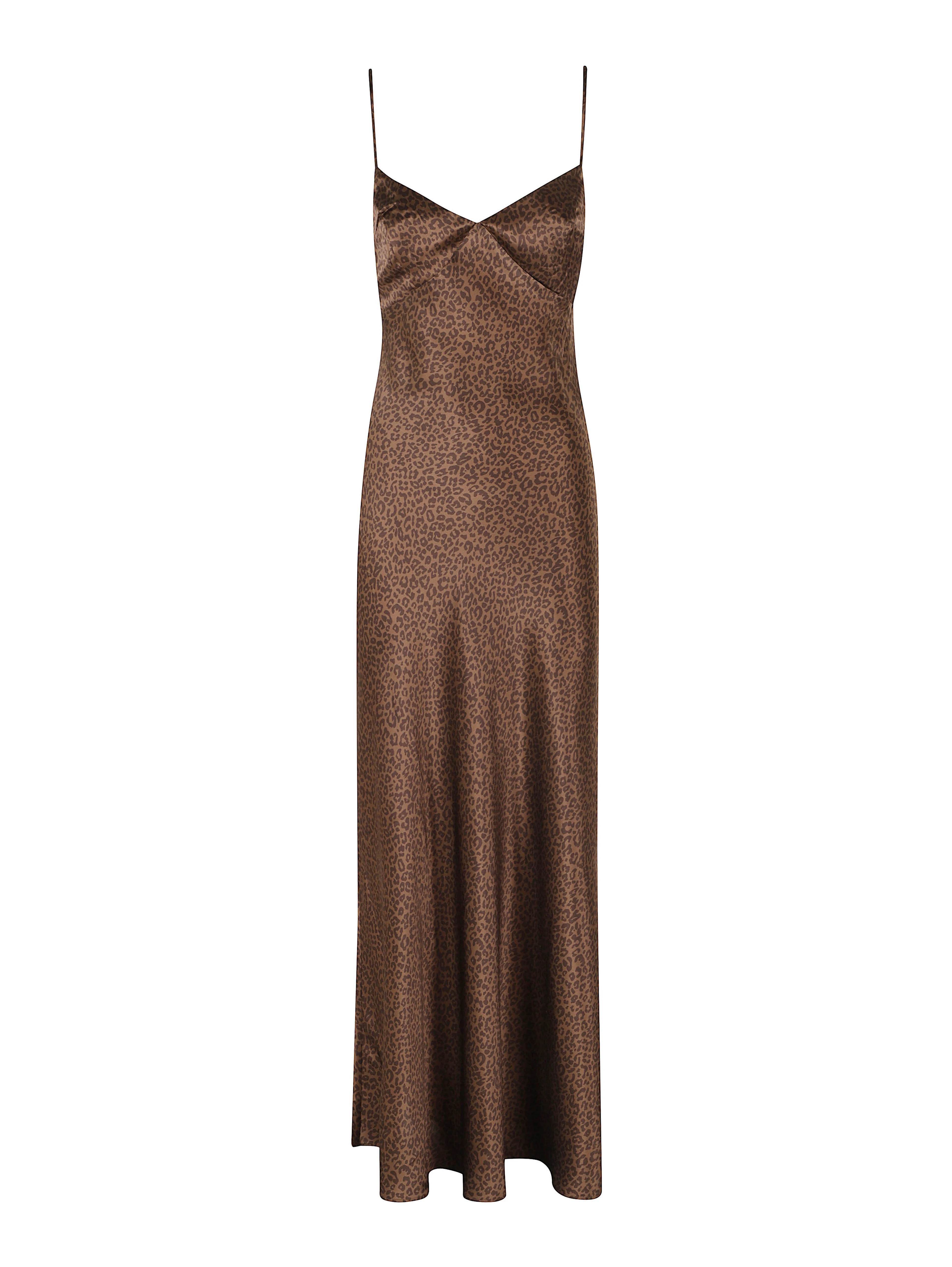 LONG SILK DRESS