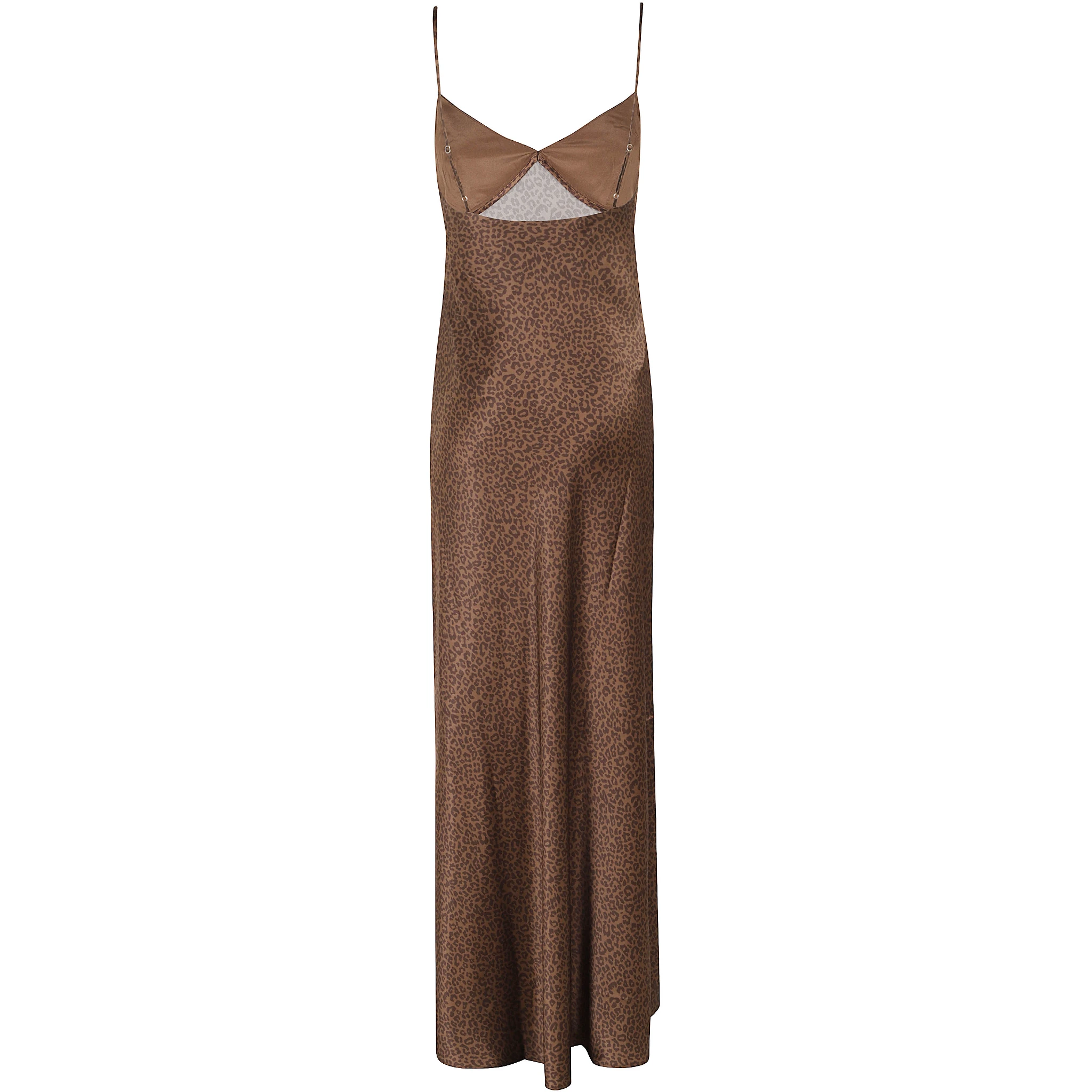 LONG SILK DRESS