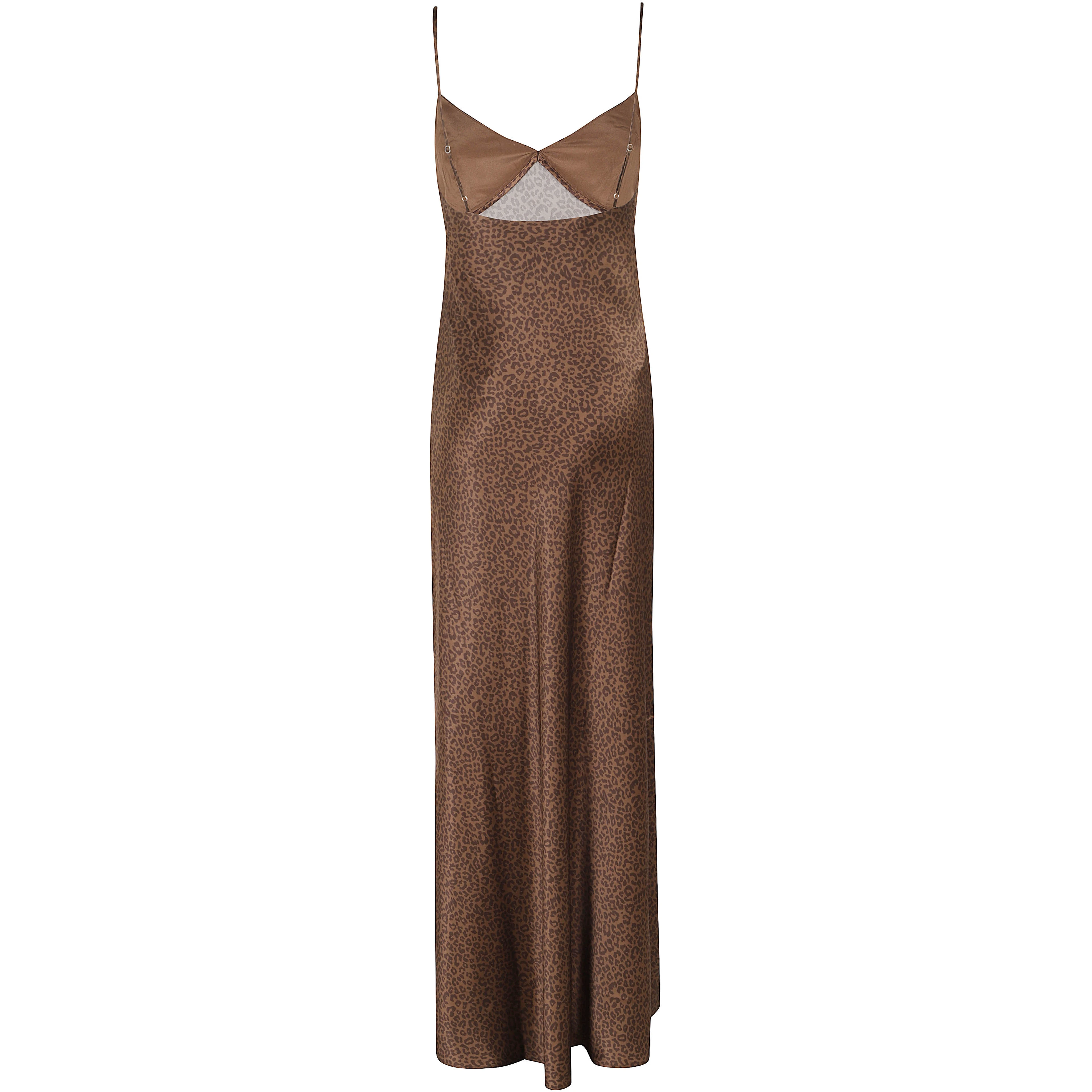 LONG SILK DRESS
