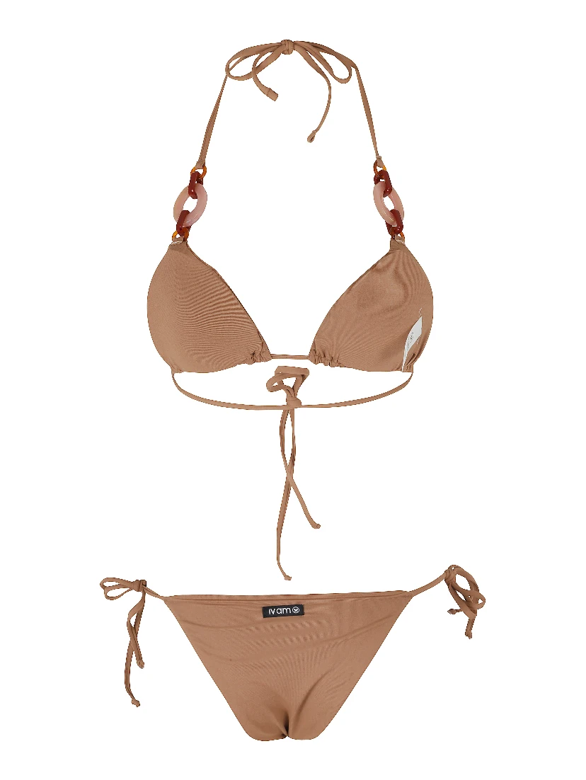 BIKINI TRIANGOLO CON CATENA