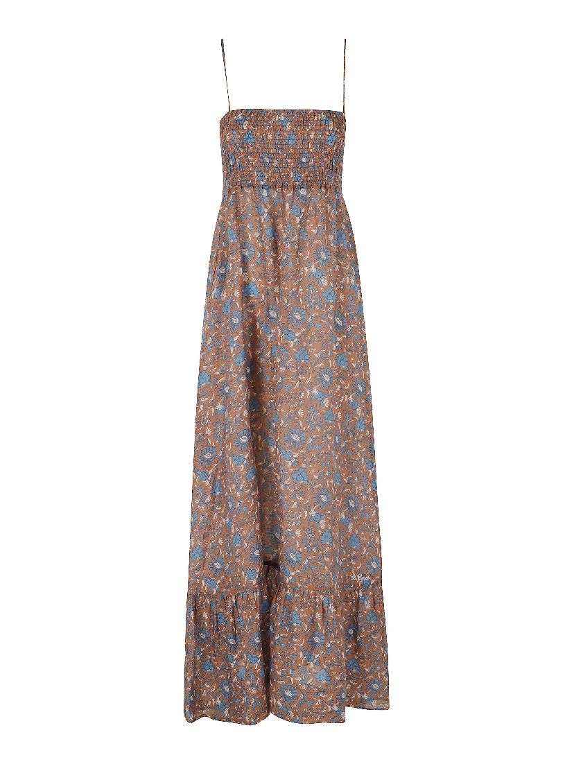 FLOUNCED DRESS