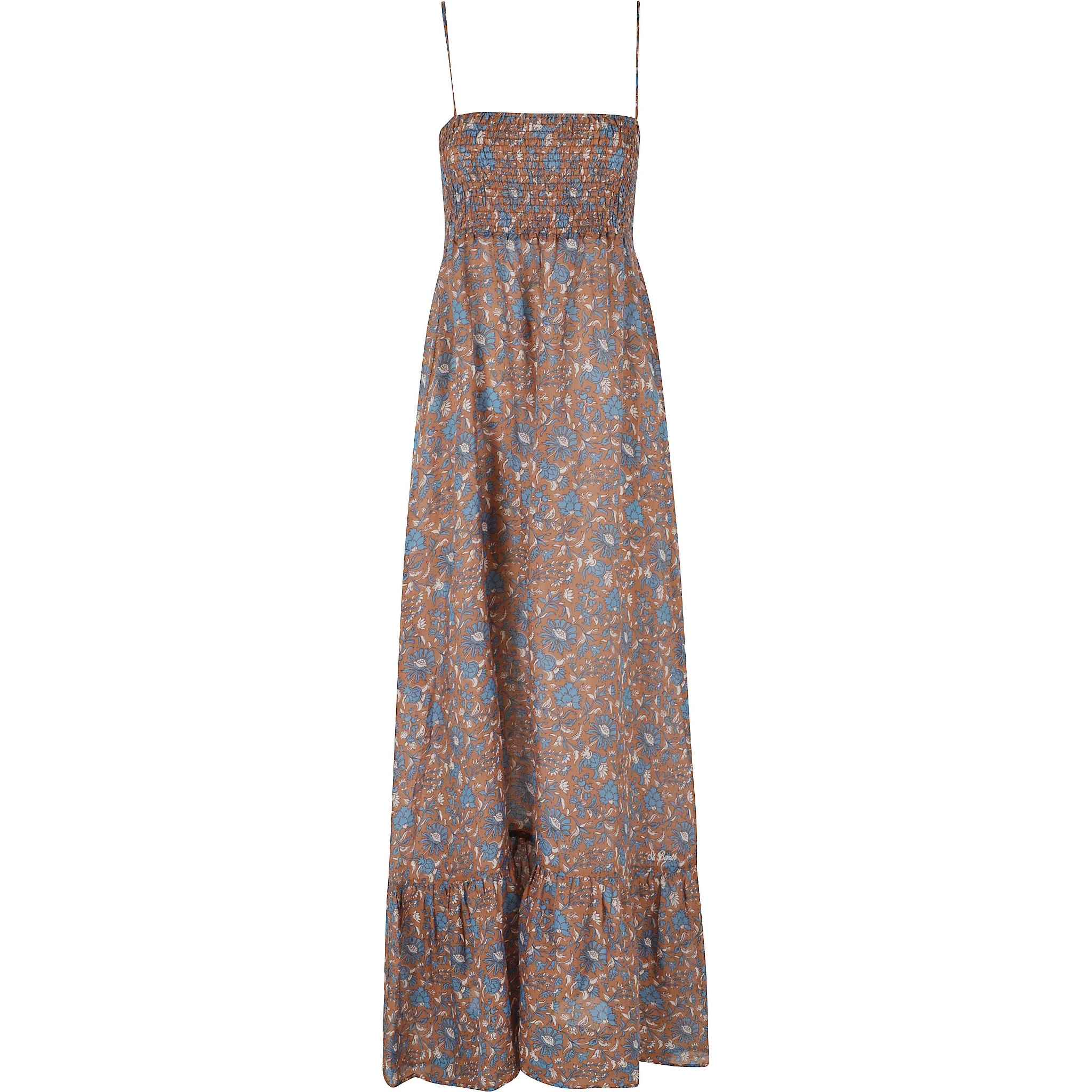 FLOUNCED DRESS