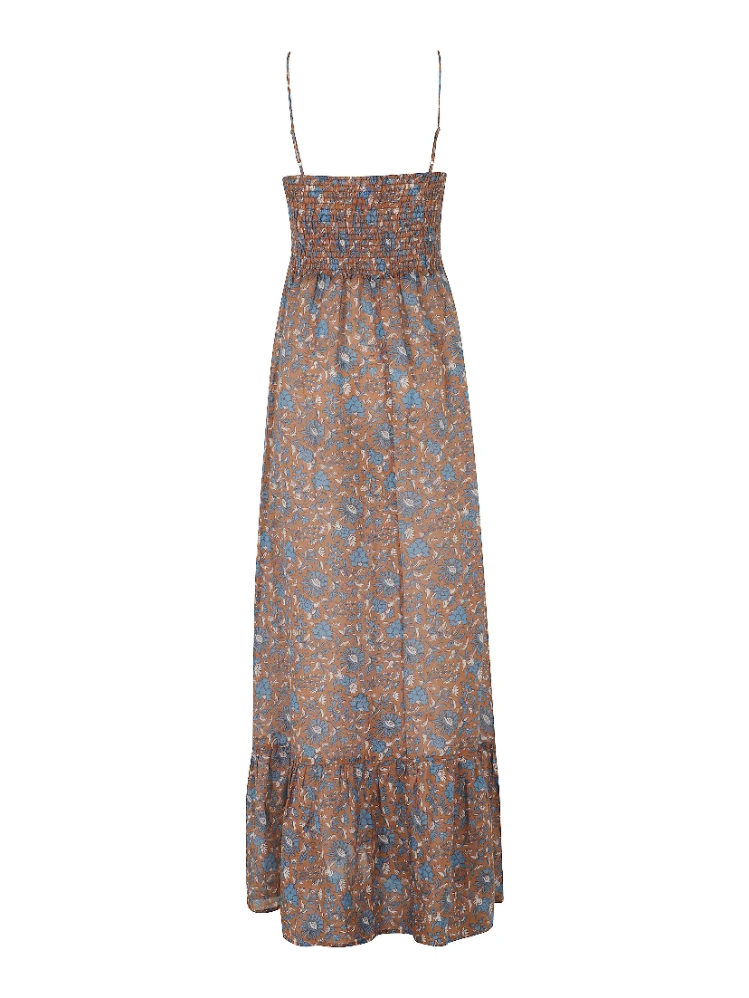 FLOUNCED DRESS