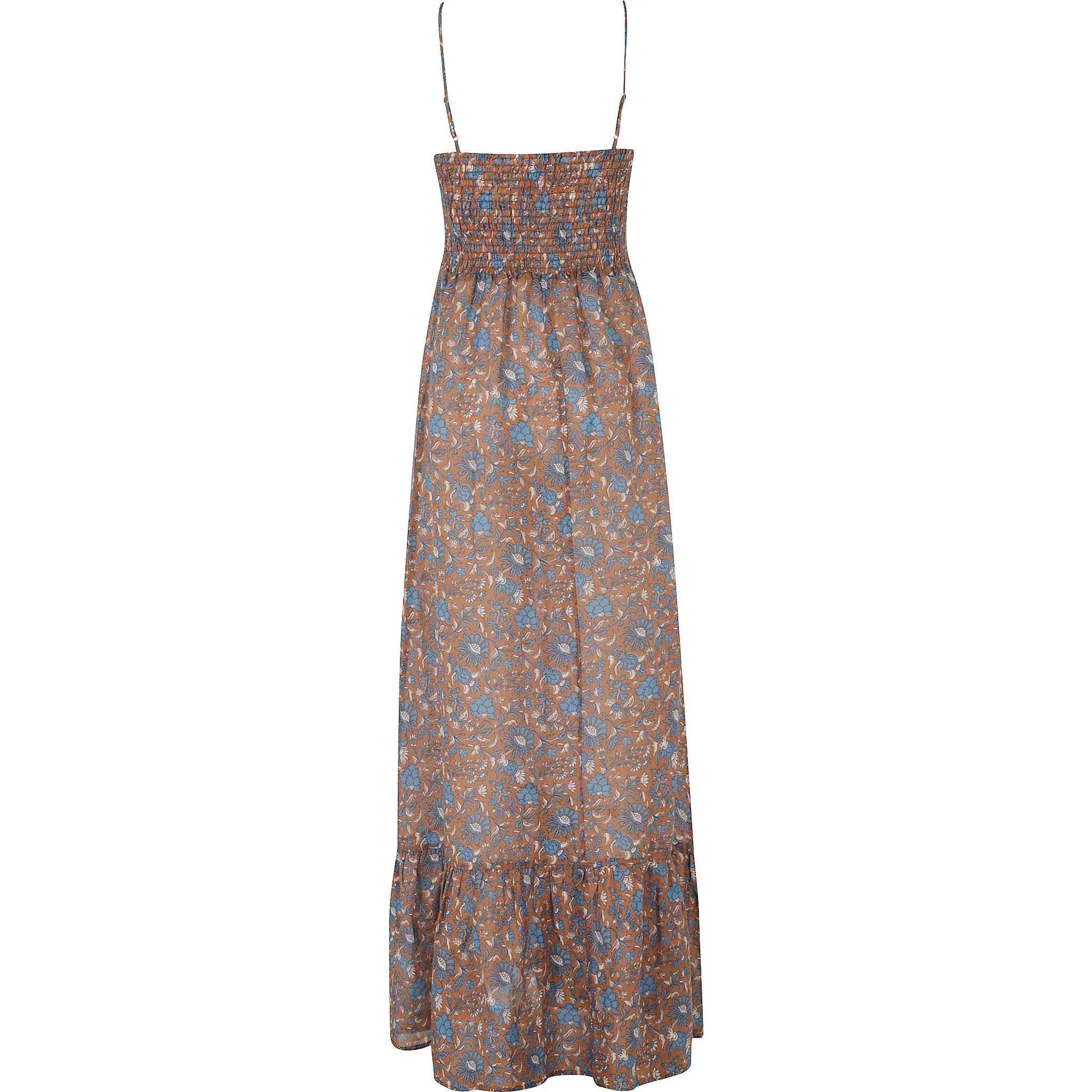 FLOUNCED DRESS