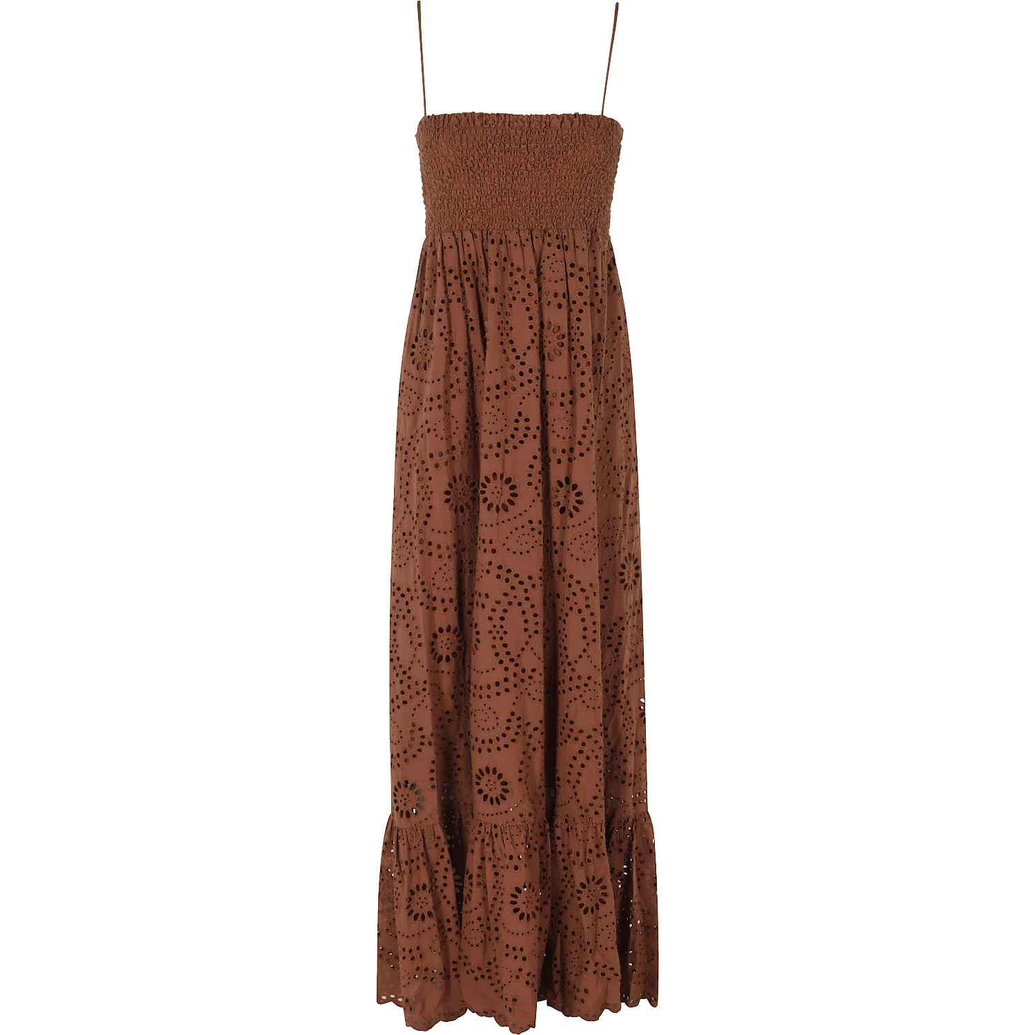 FLOUNCED DRESS