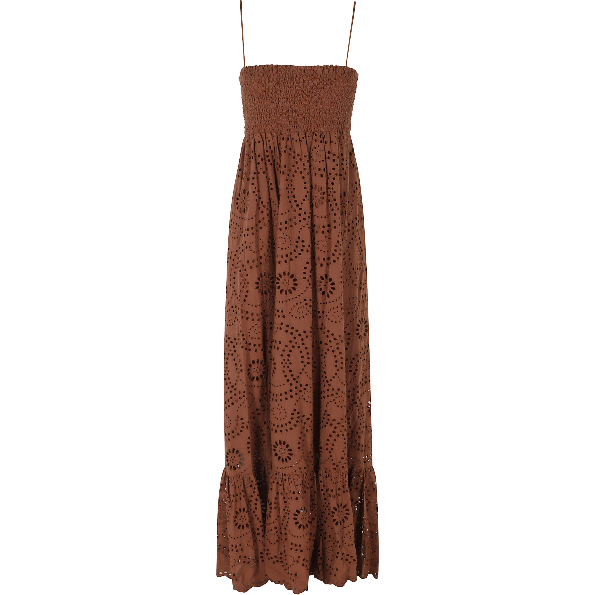 FLOUNCED DRESS