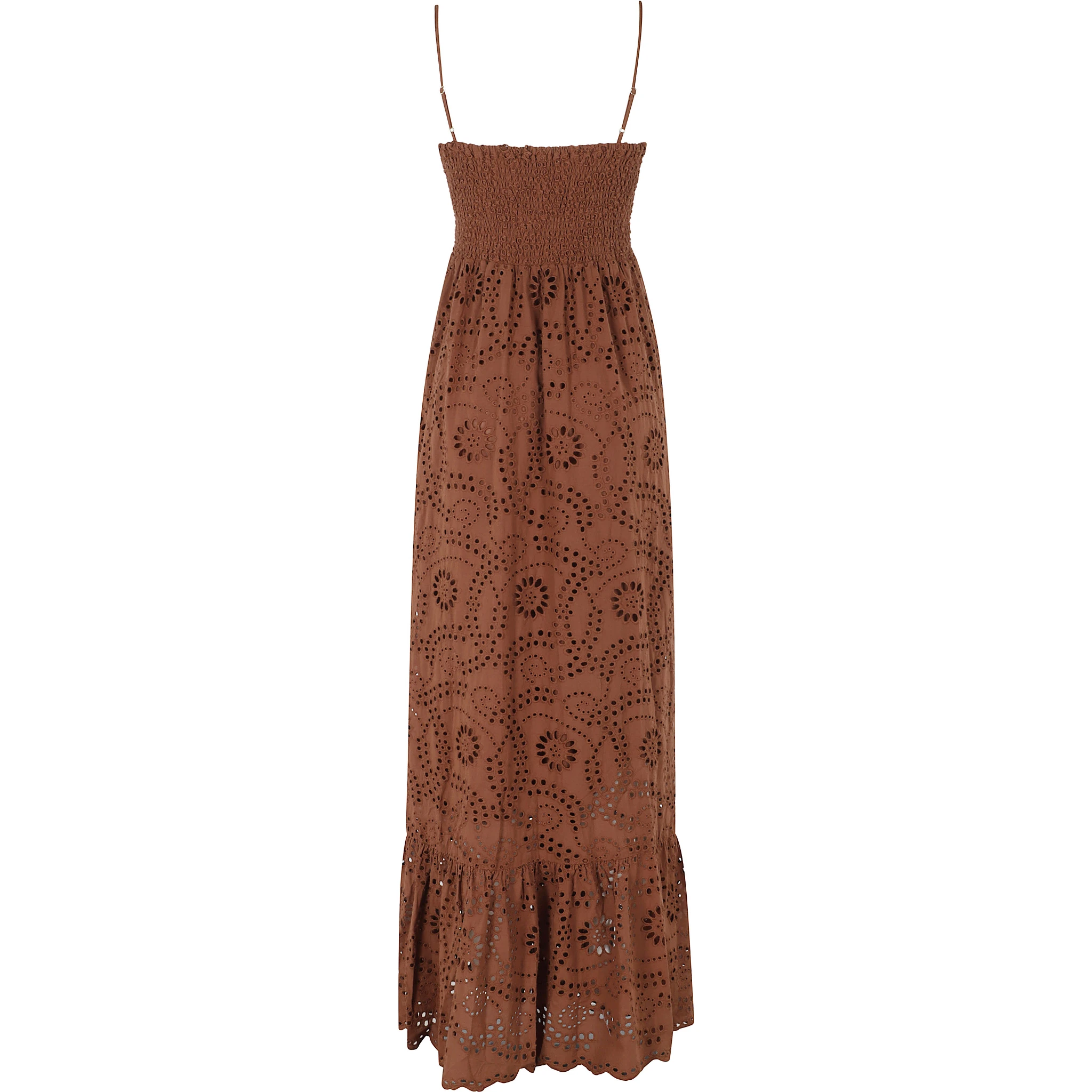 FLOUNCED DRESS