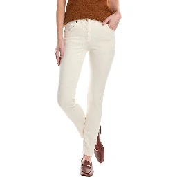 Gray Cotton Casual Pants