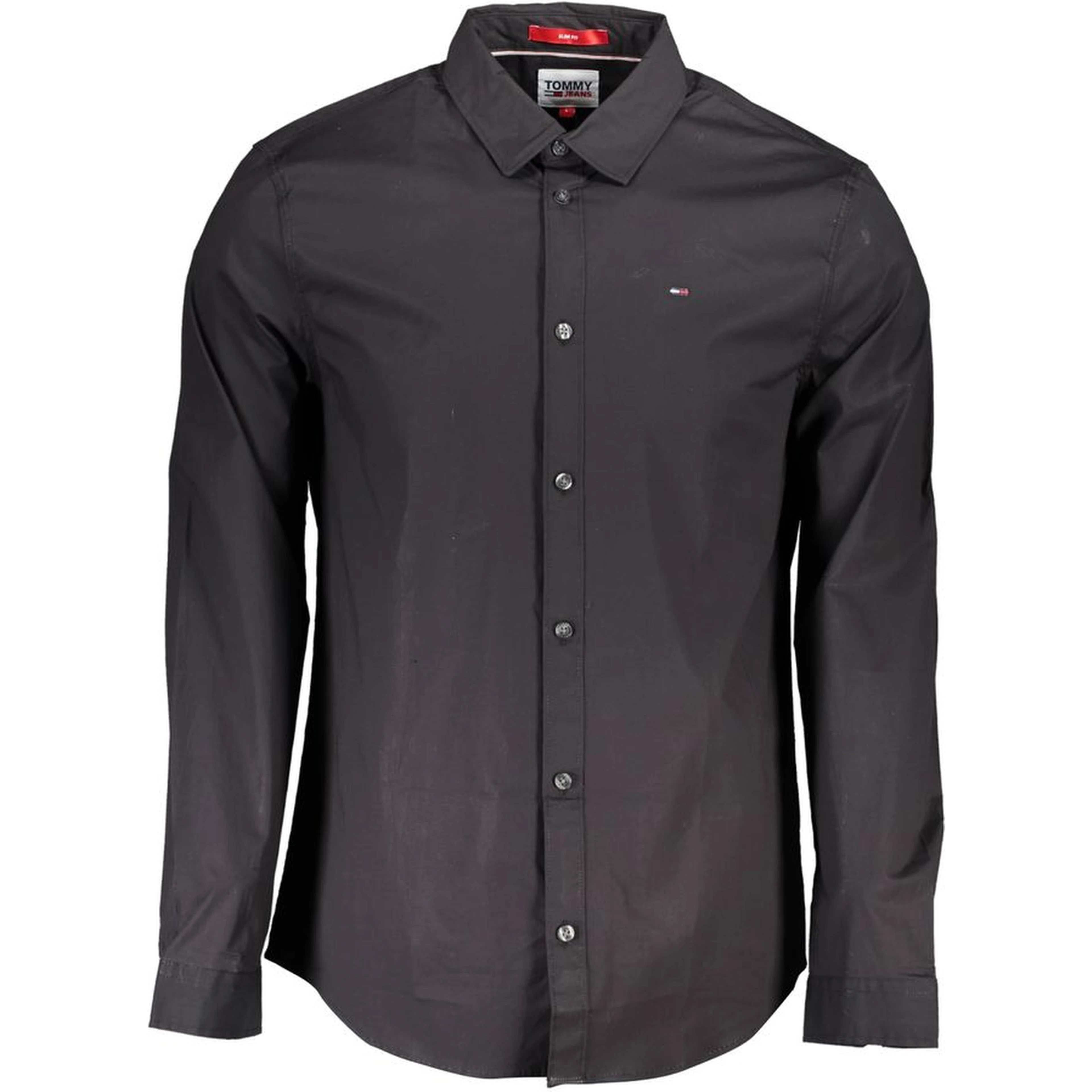 Black Cotton Men's Shirt