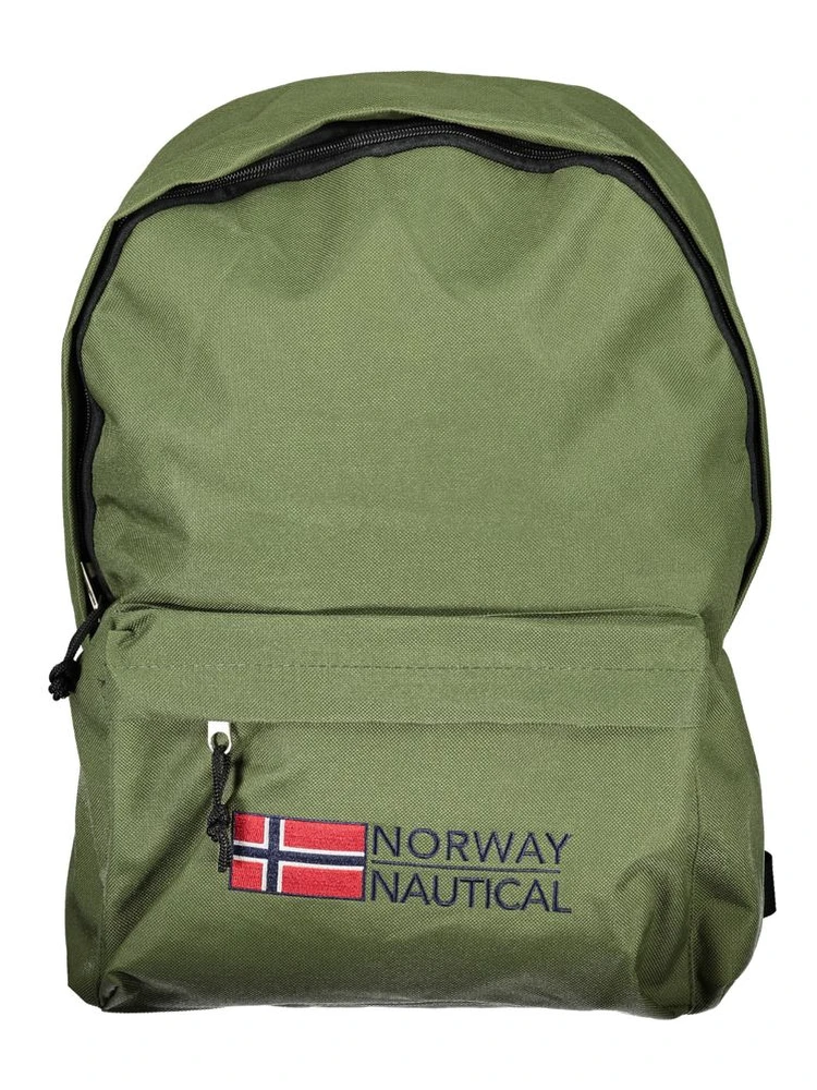 Verde Polyester Men's Backpack