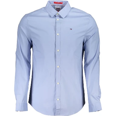Azure Cotton Men's Shirt