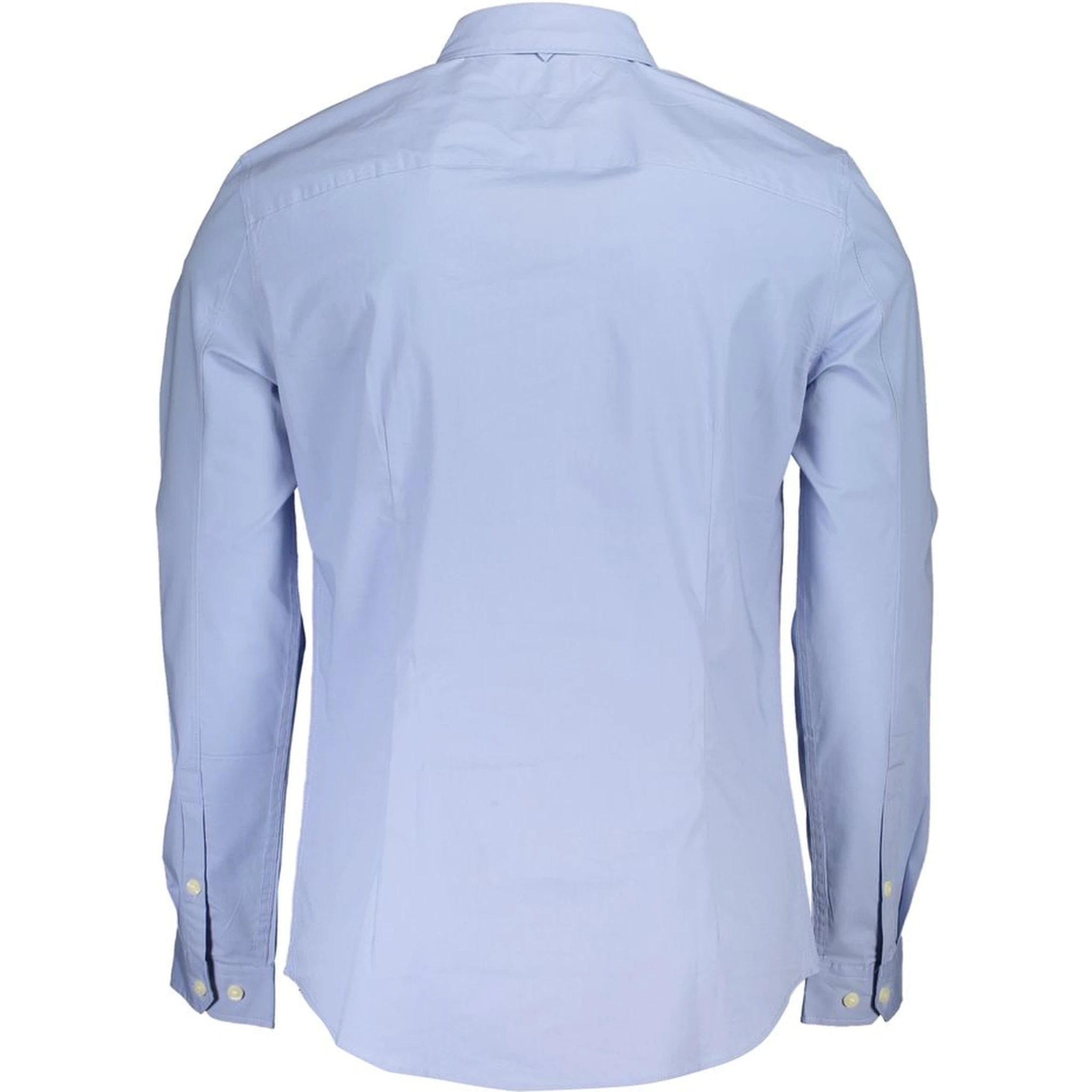 Azure Cotton Men's Shirt