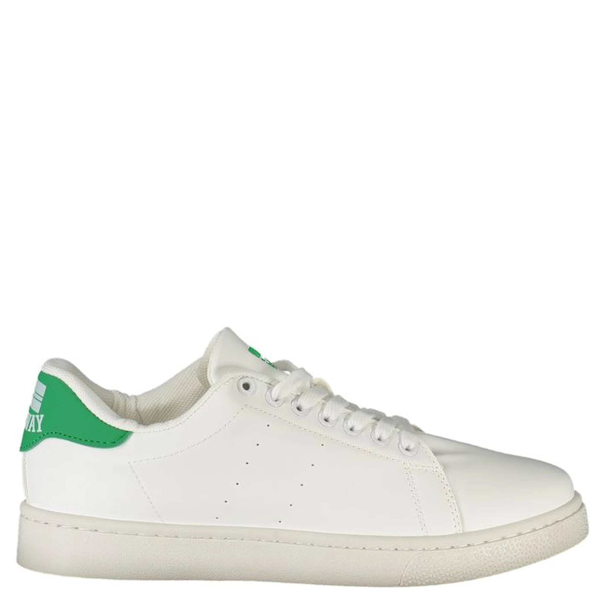 White Polyurethane Men's Sneaker