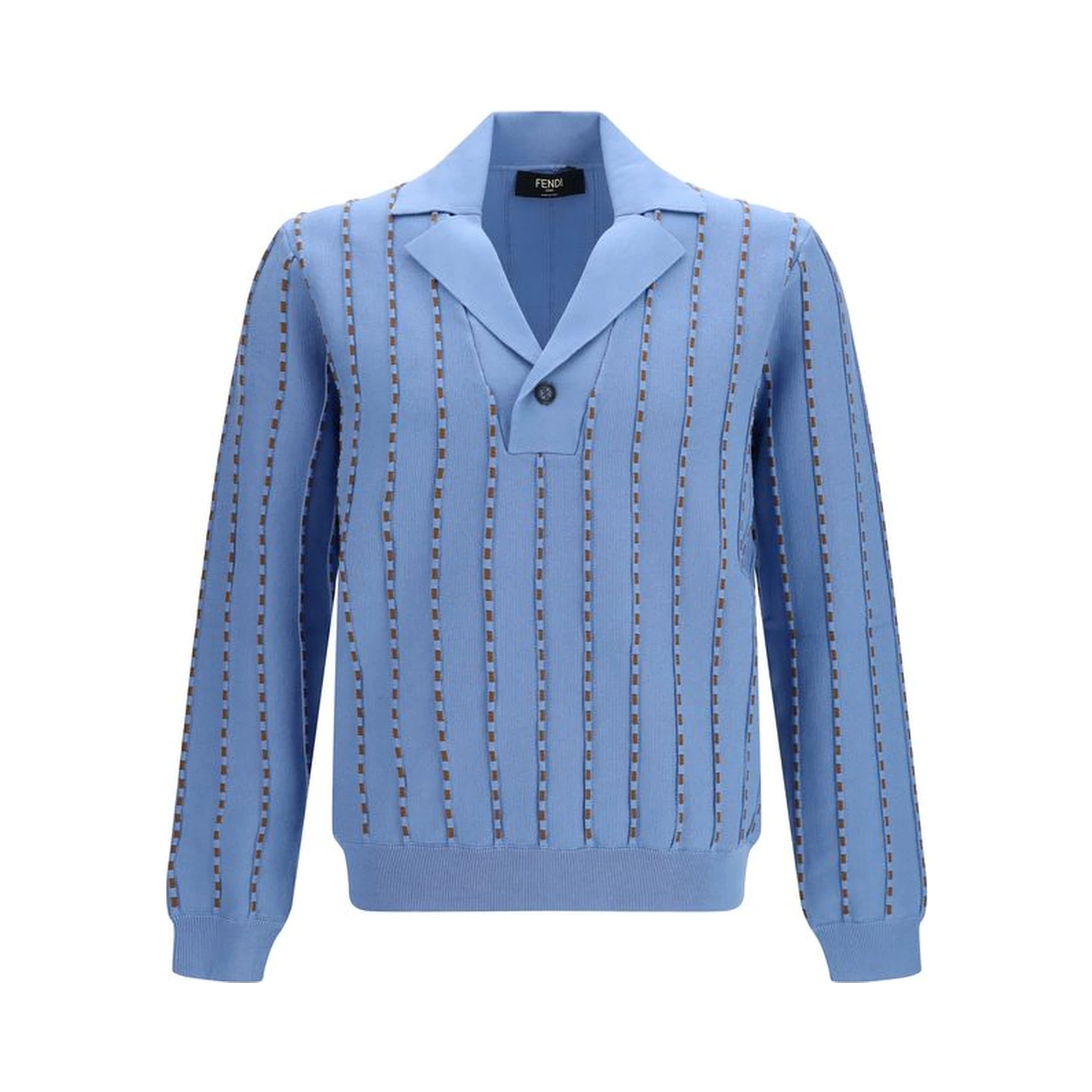 Blue Cotton Sweatshirt
