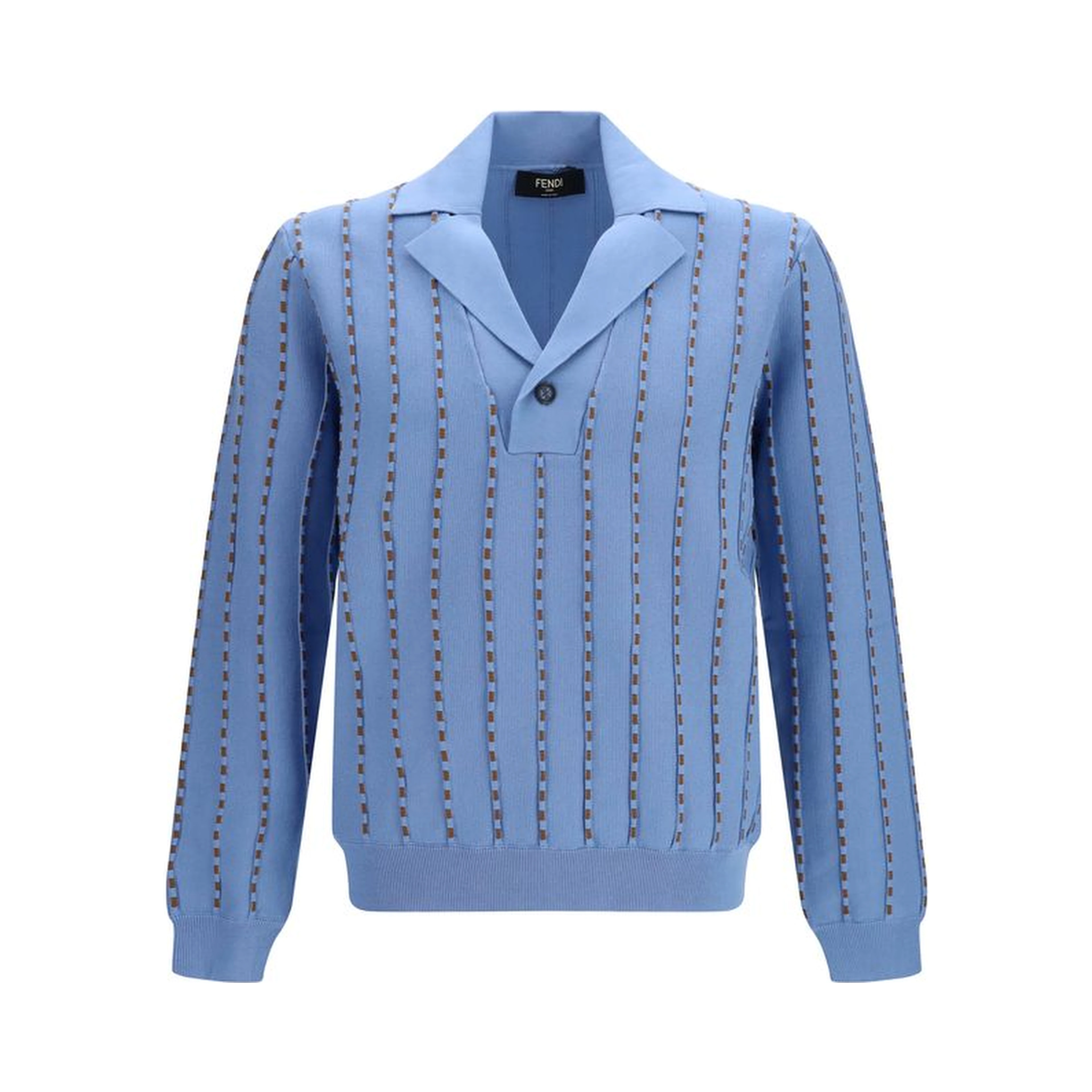 Blue Cotton Sweatshirt