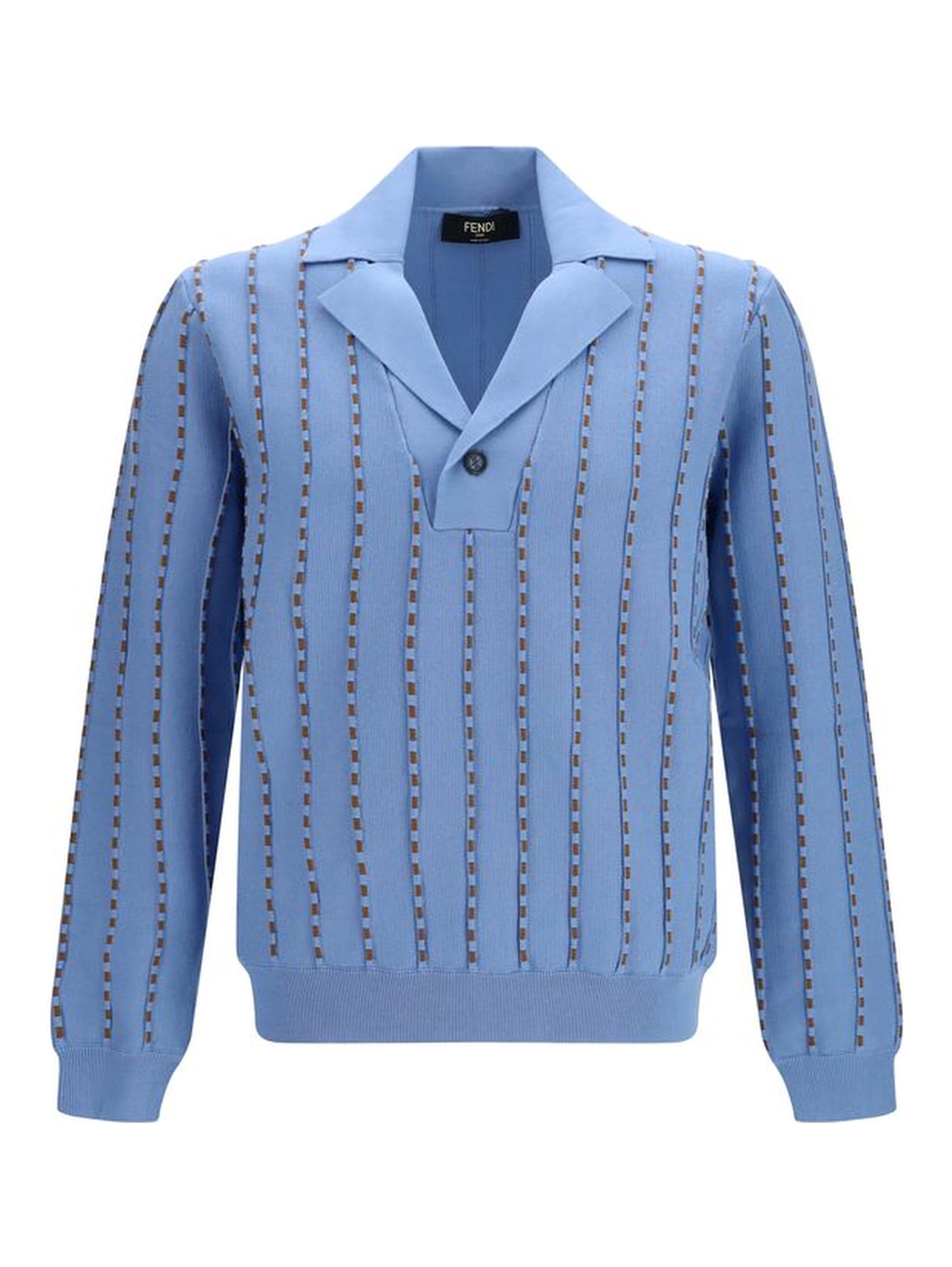 Blue Cotton Sweatshirt