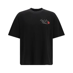 Black Cotton T-Shirt