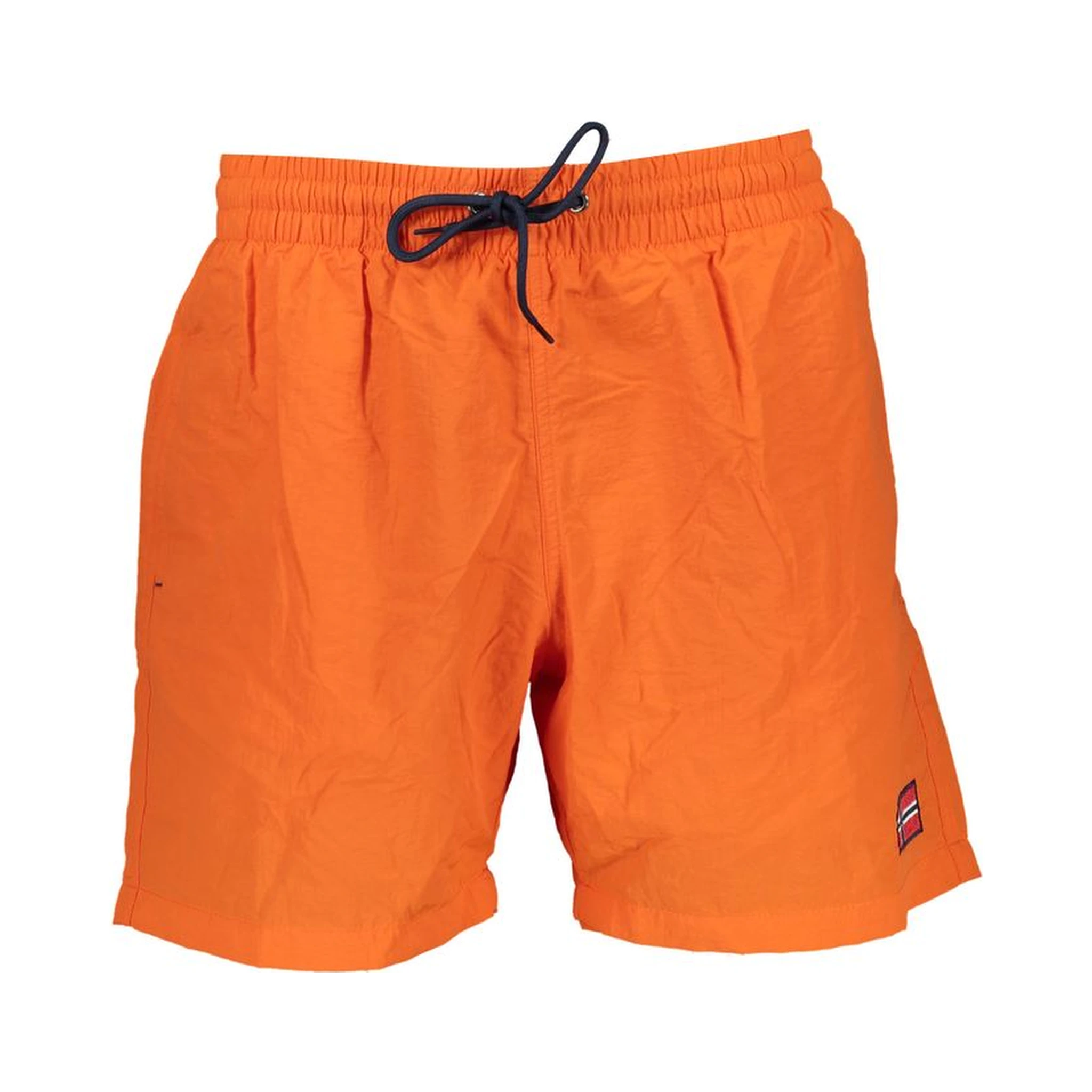 Orange Polymide Men's Swimwear