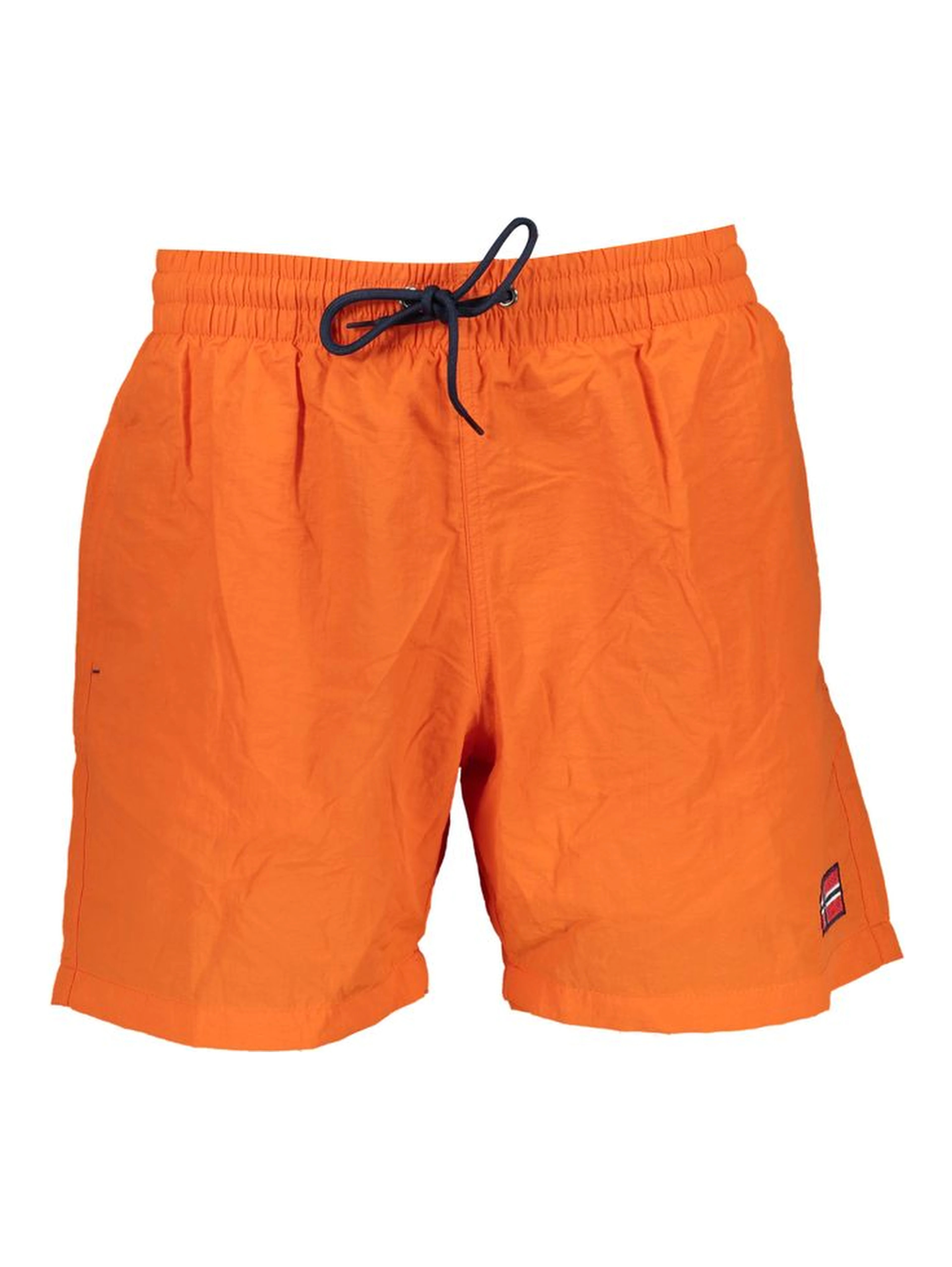 Orange Polymide Men's Swimwear