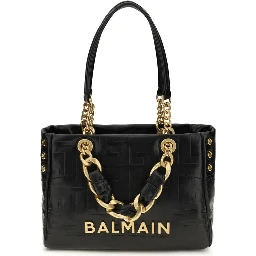 Black Calf Leather Bos Taurus Shoulder Bag