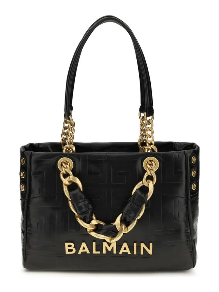 Black Calf Leather Bos Taurus Shoulder Bag